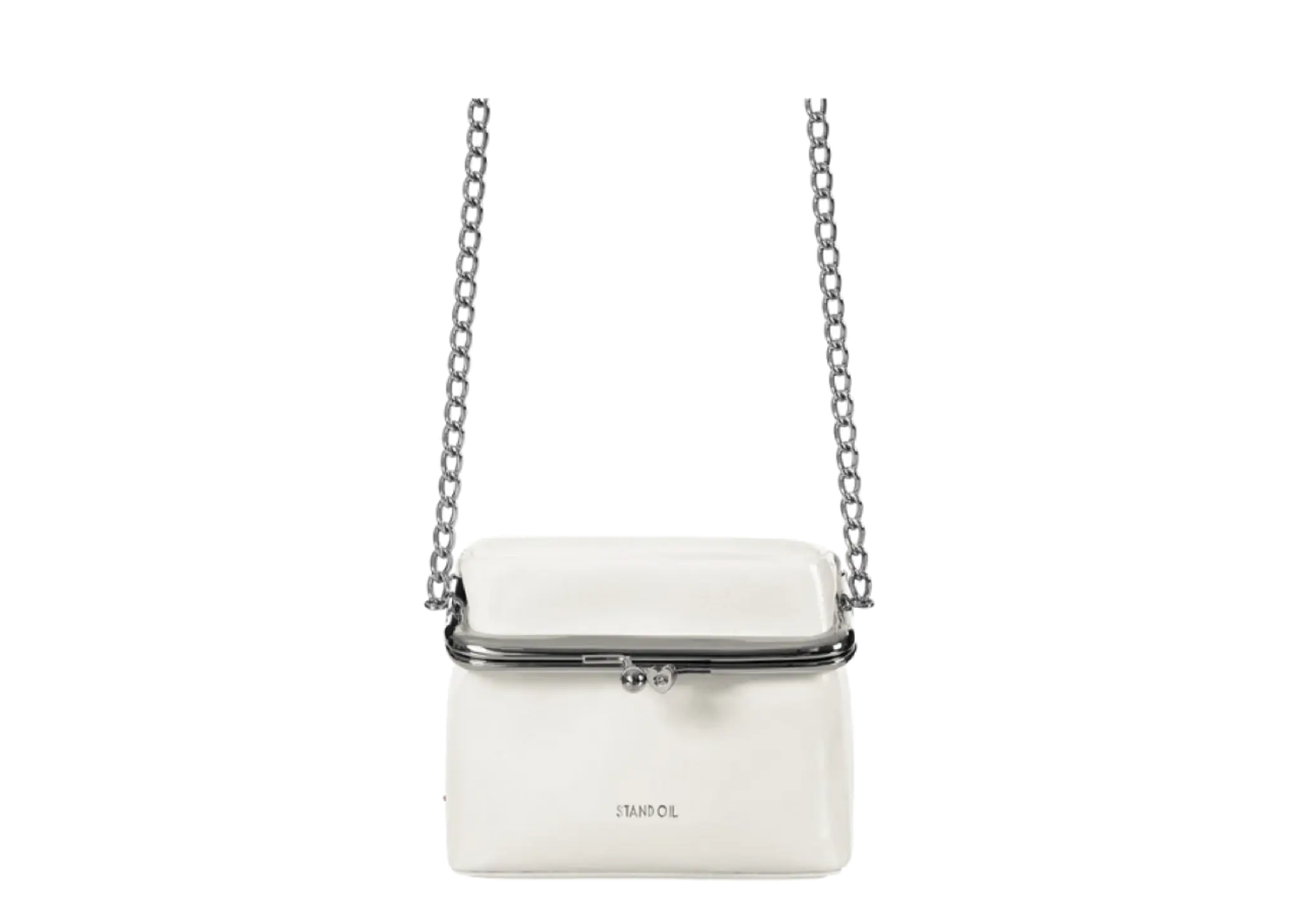 Stand Oil Hippo Bag White