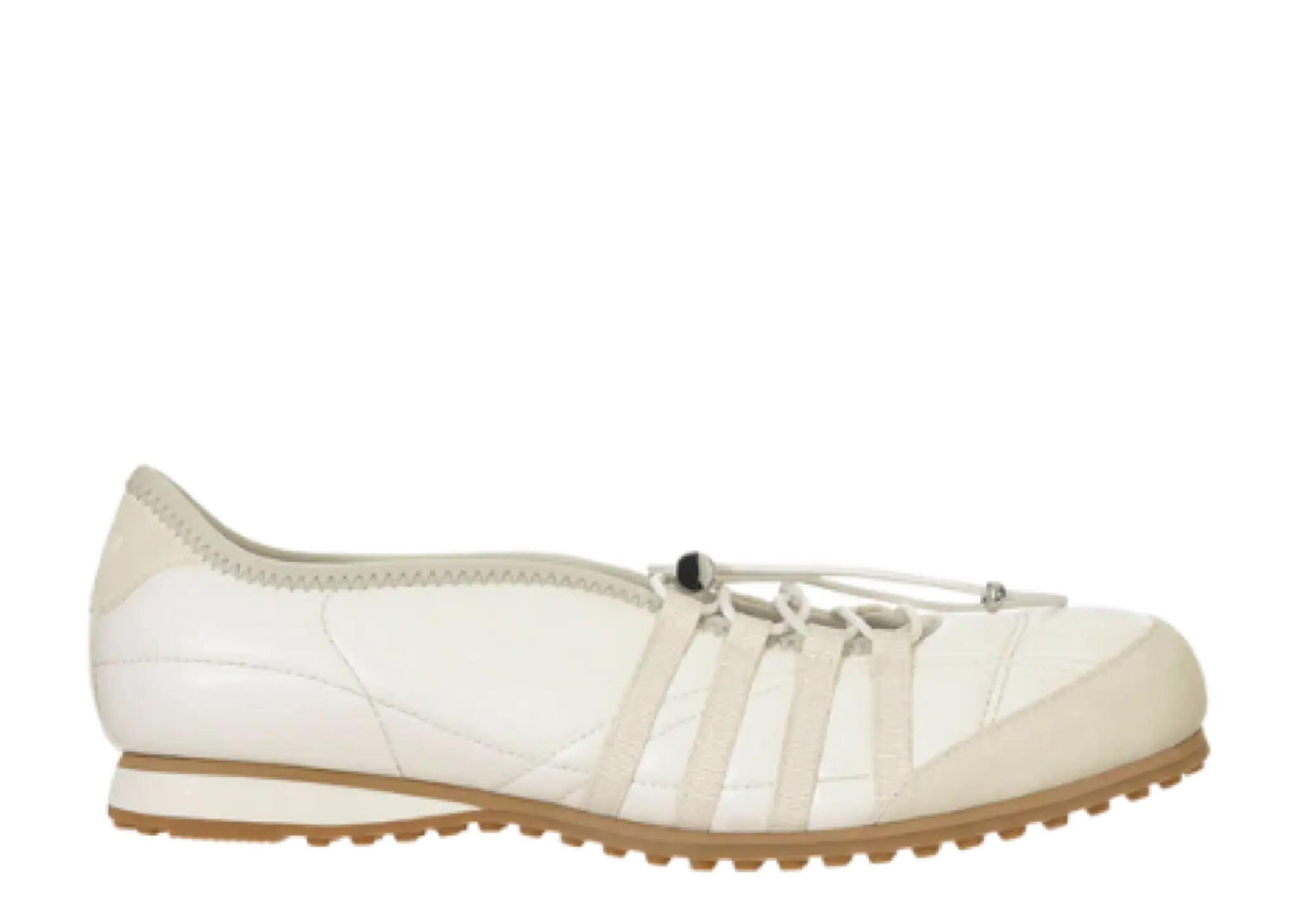 Stand Oil Tie Mary Jane Sneakers Cream