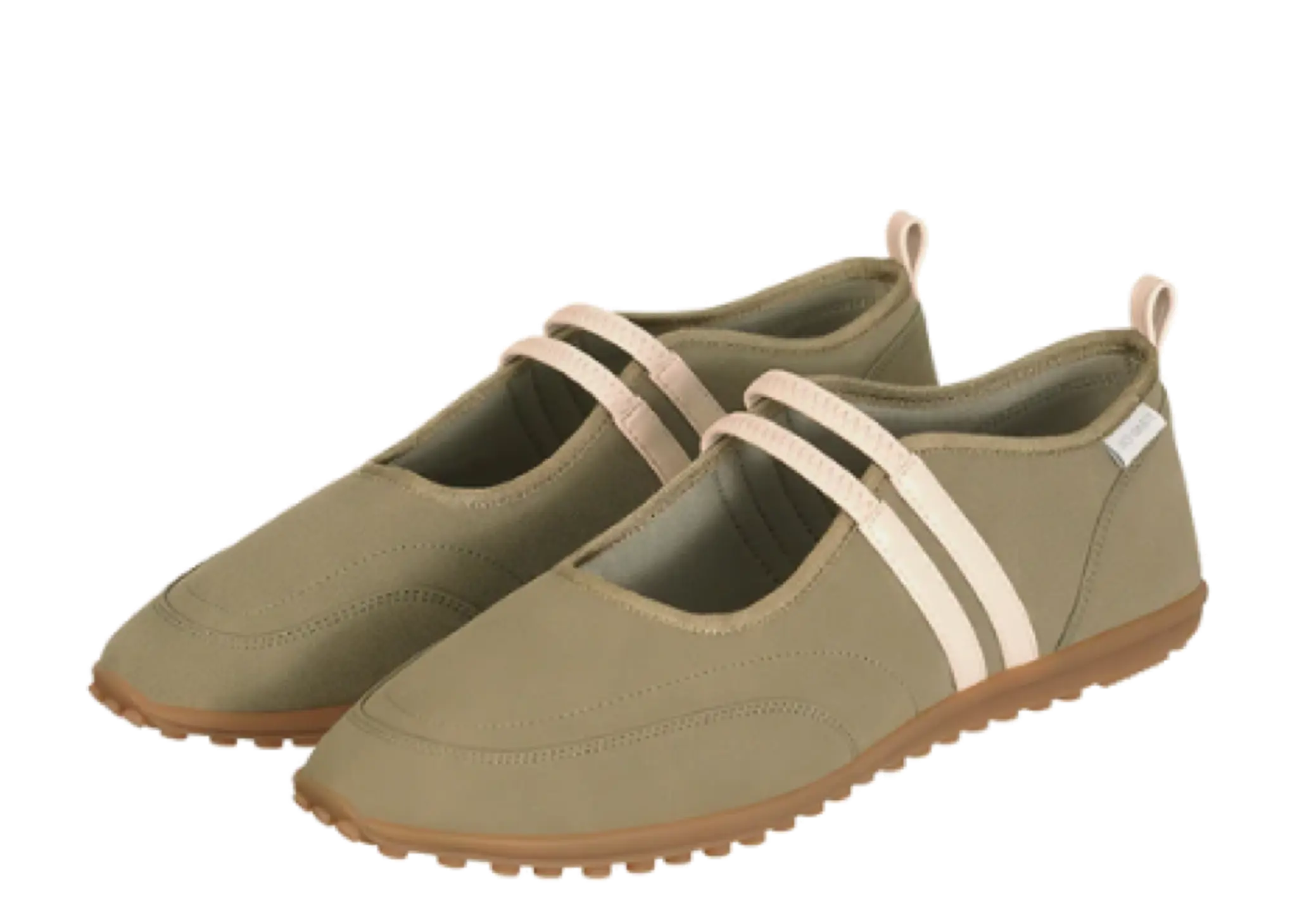 Stand Oil Strap Mary Janes Sneakers Khaki Combi - photo 2