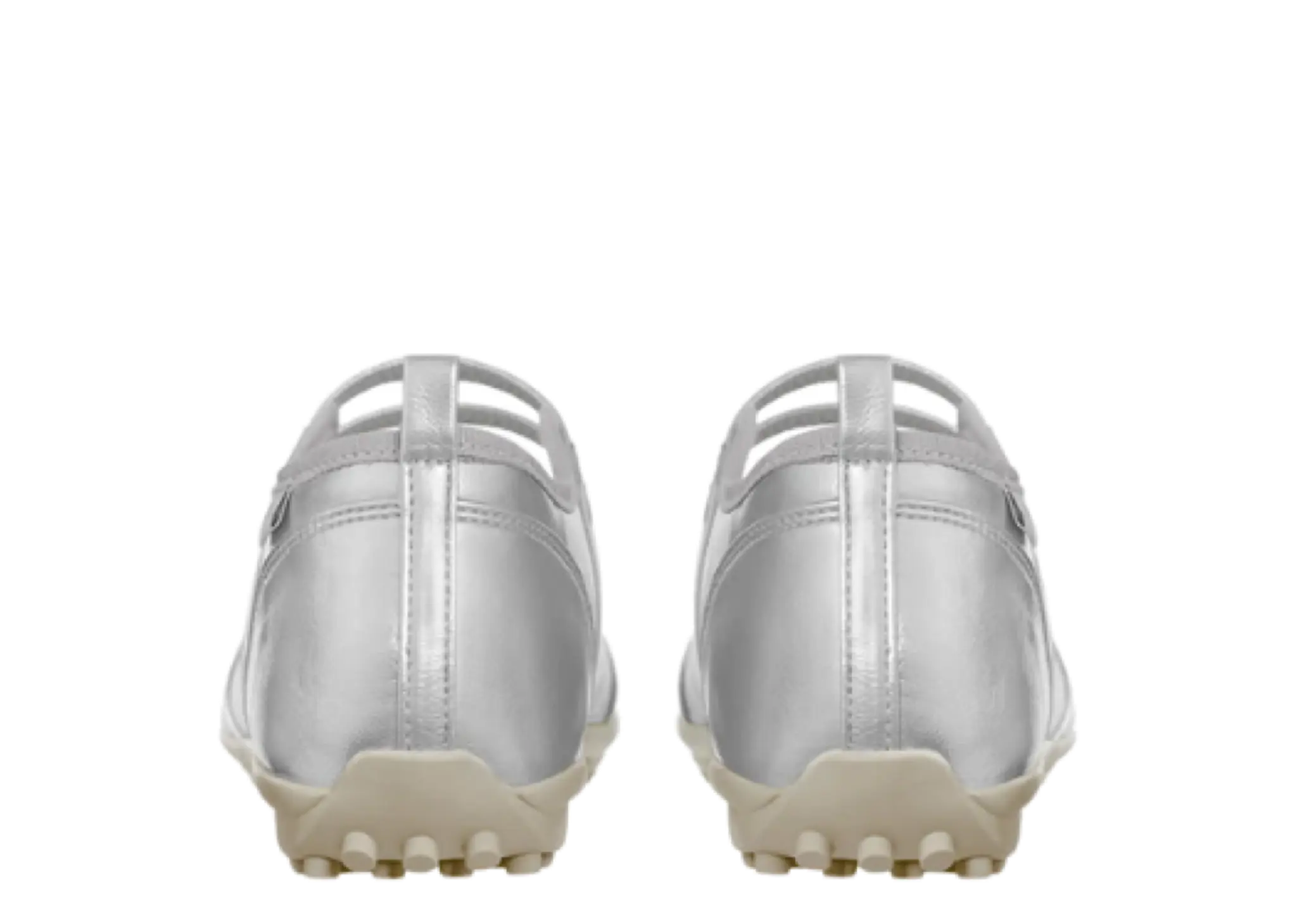 Stand Oil Strap Mary Janes Sneakers Silver - photo 3
