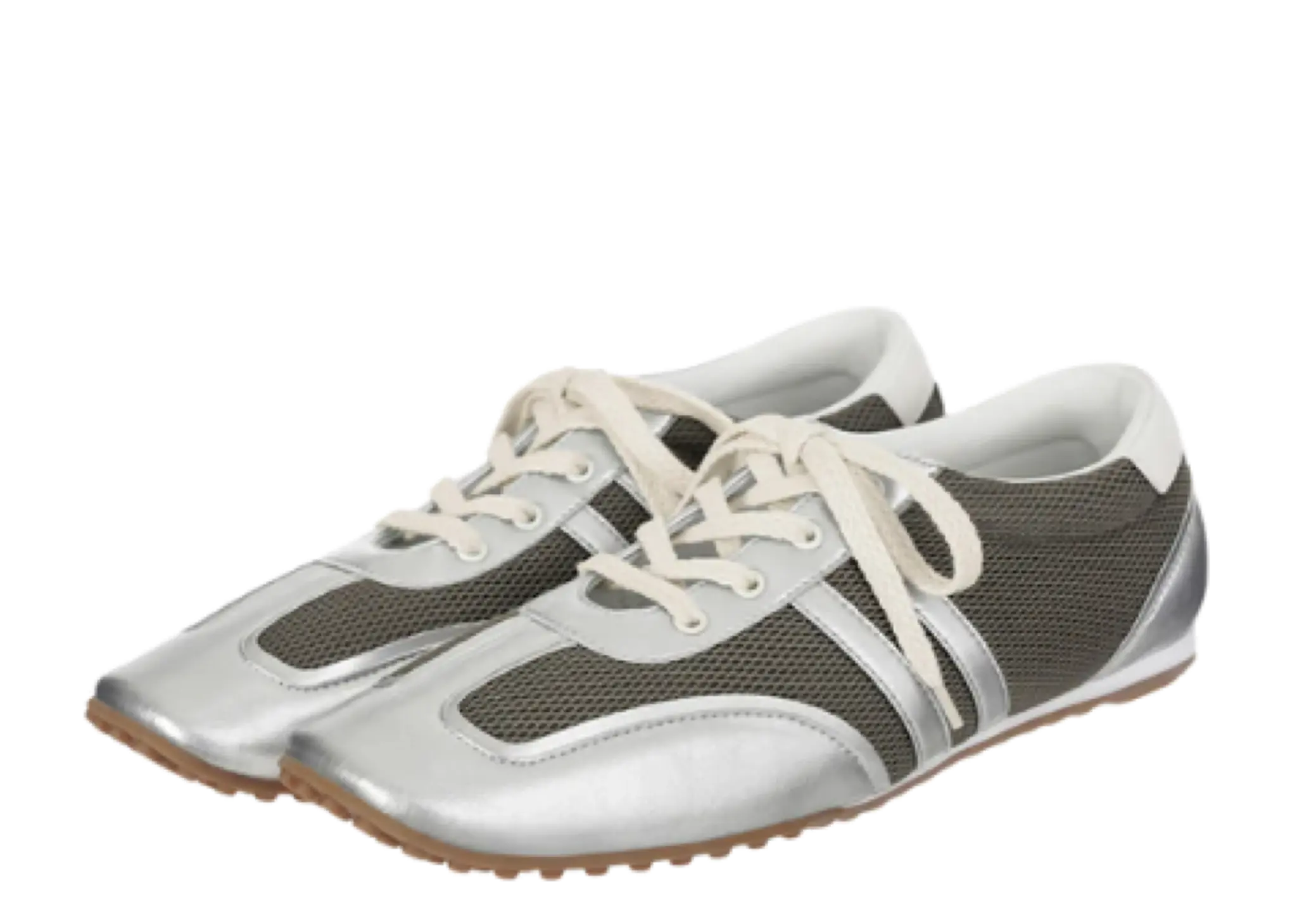 Stand Oil Morrow Square Sneakers Silver - photo 2