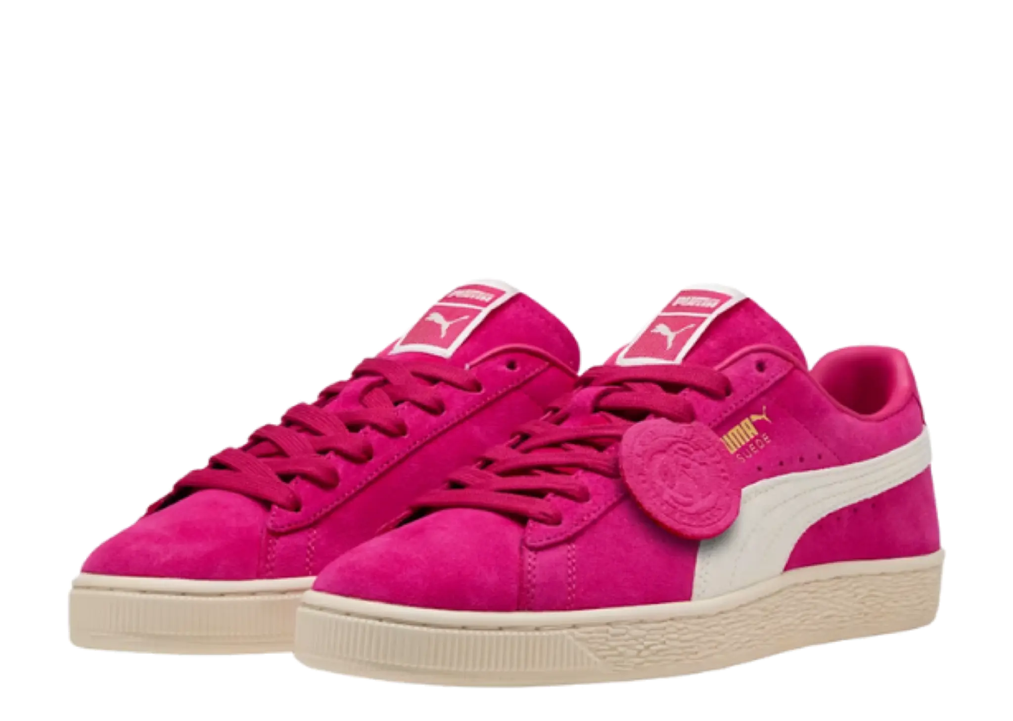 Puma Charles F. Stead Suede Pink Alert White - photo 2