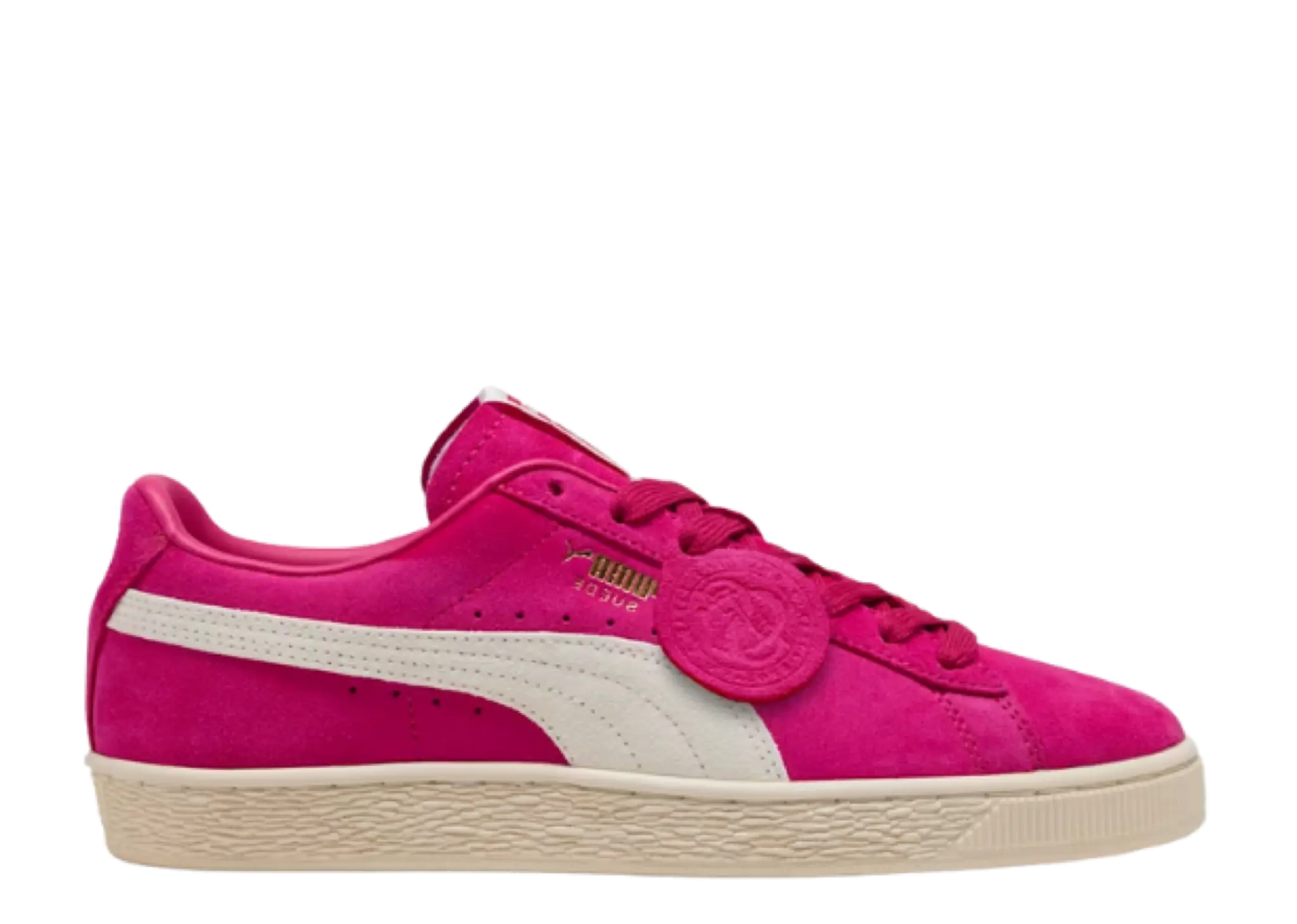 Puma Charles F. Stead Suede Pink Alert White