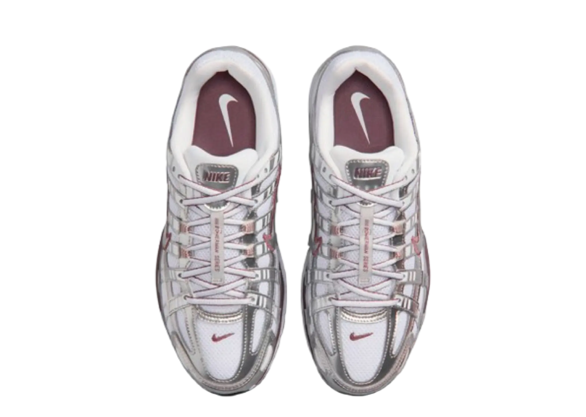 Nike P-6000 White Metallic Silver Tattoo (Women's) - photo 2