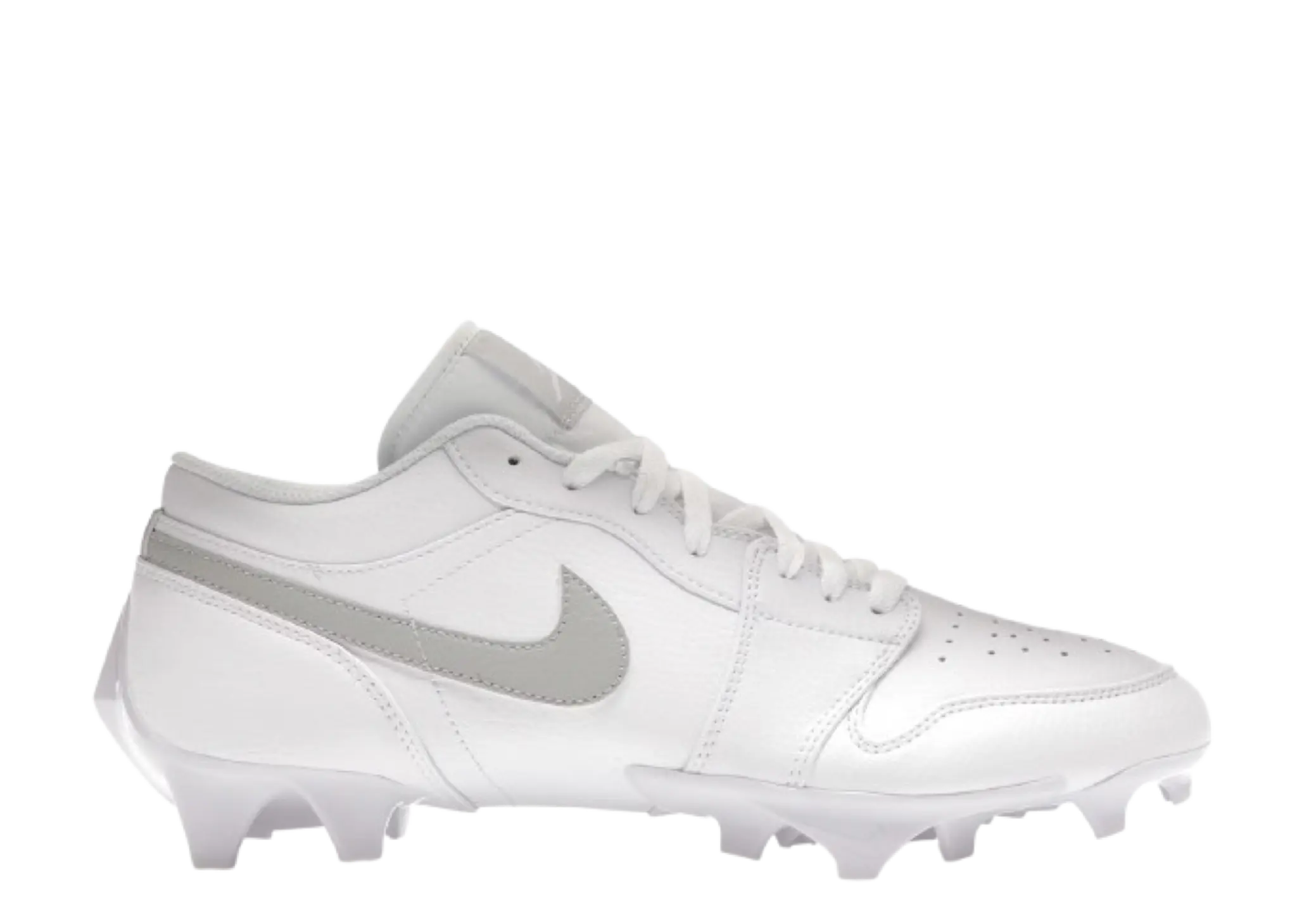 Air Jordan 1 Low TD Cleat White Grey Fog