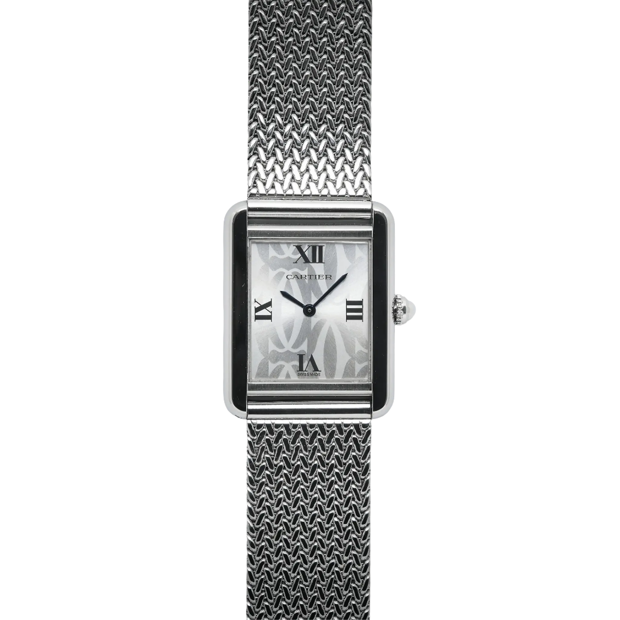 Cartier Tank Solo Small Christmas Dial Ref: W1019555