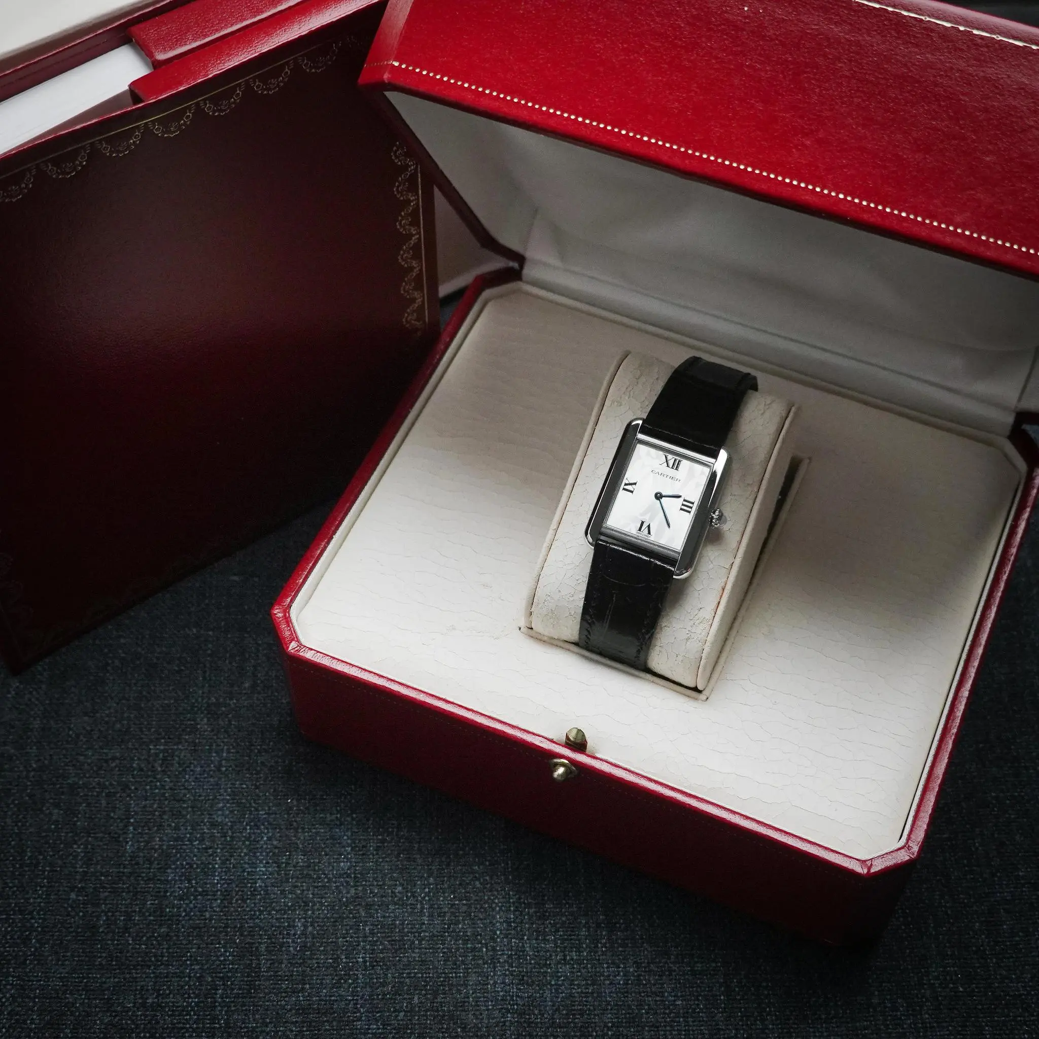 Cartier Tank Solo Small Christmas Dial Ref: W1019555 - photo 7