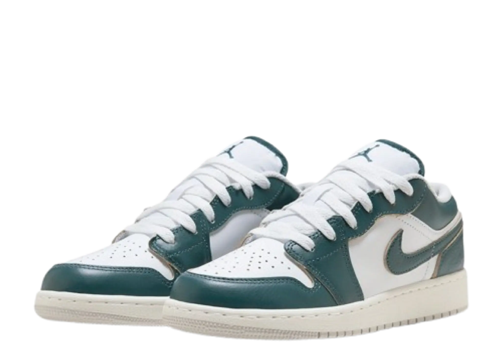 Air Jordan 1 Low SE Oxidized Green (Grade School) - photo 2