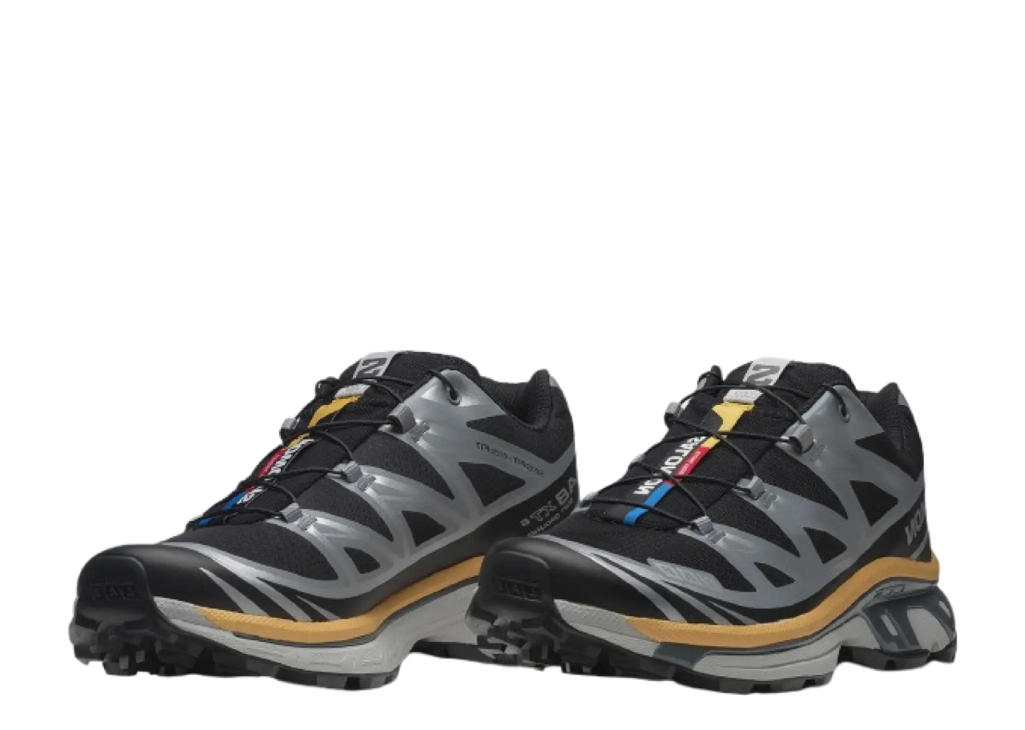 Salomon XT-6 Black Footwear Silver Warm Apricot - photo 2