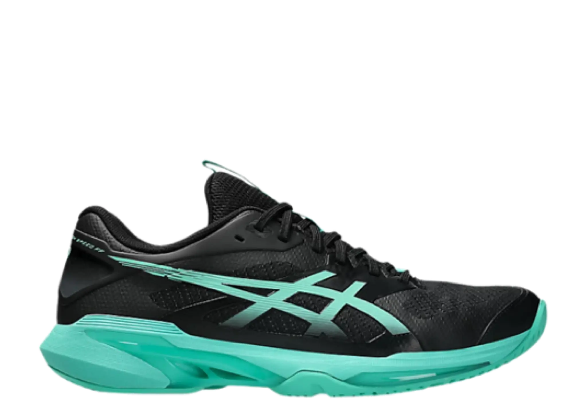ASICS Solution Speed FF 4 Black Aurora Green