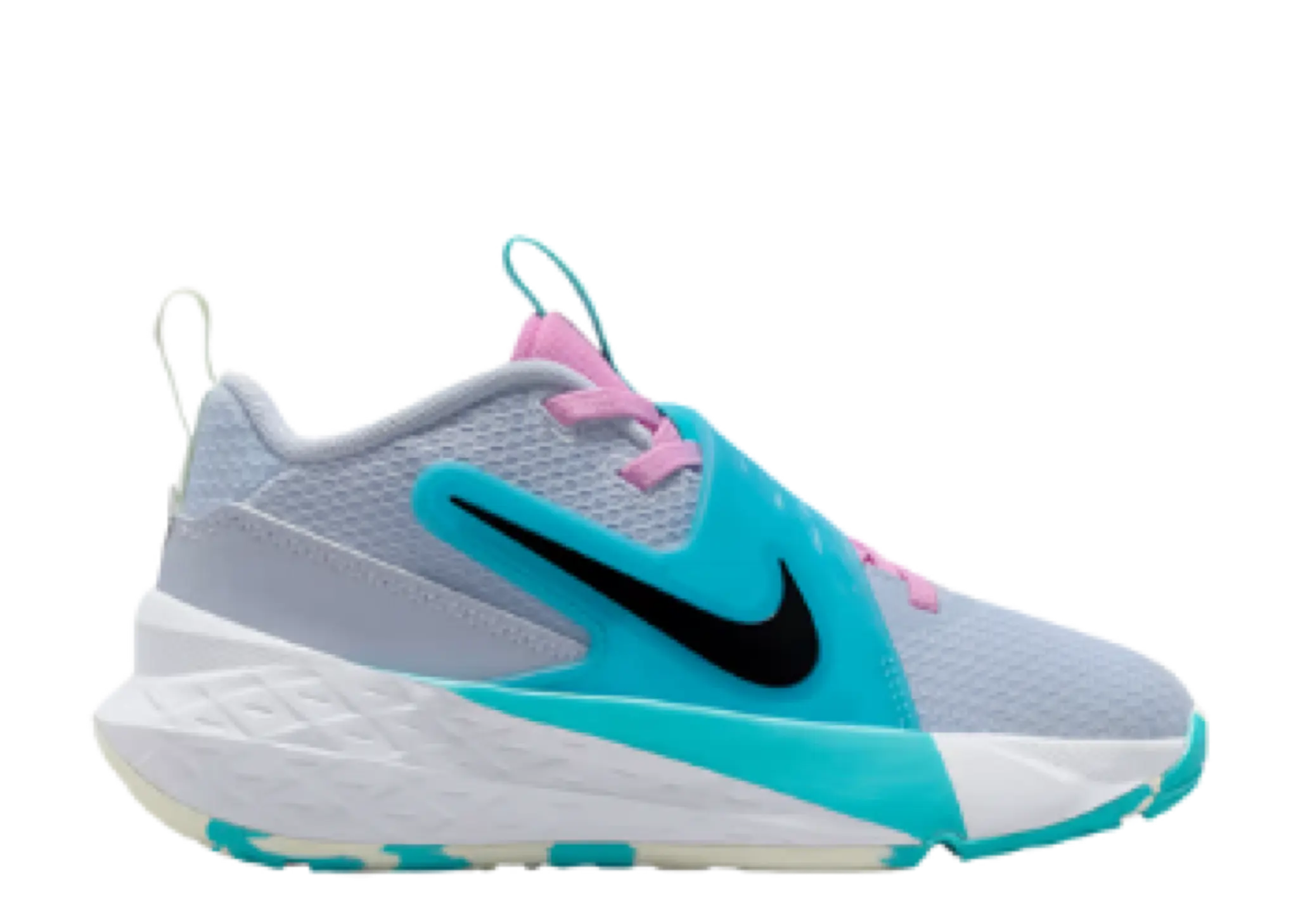 Nike Team Hustle D 12 Ghost Dusty Cactus Volt Tint (Pre-School)