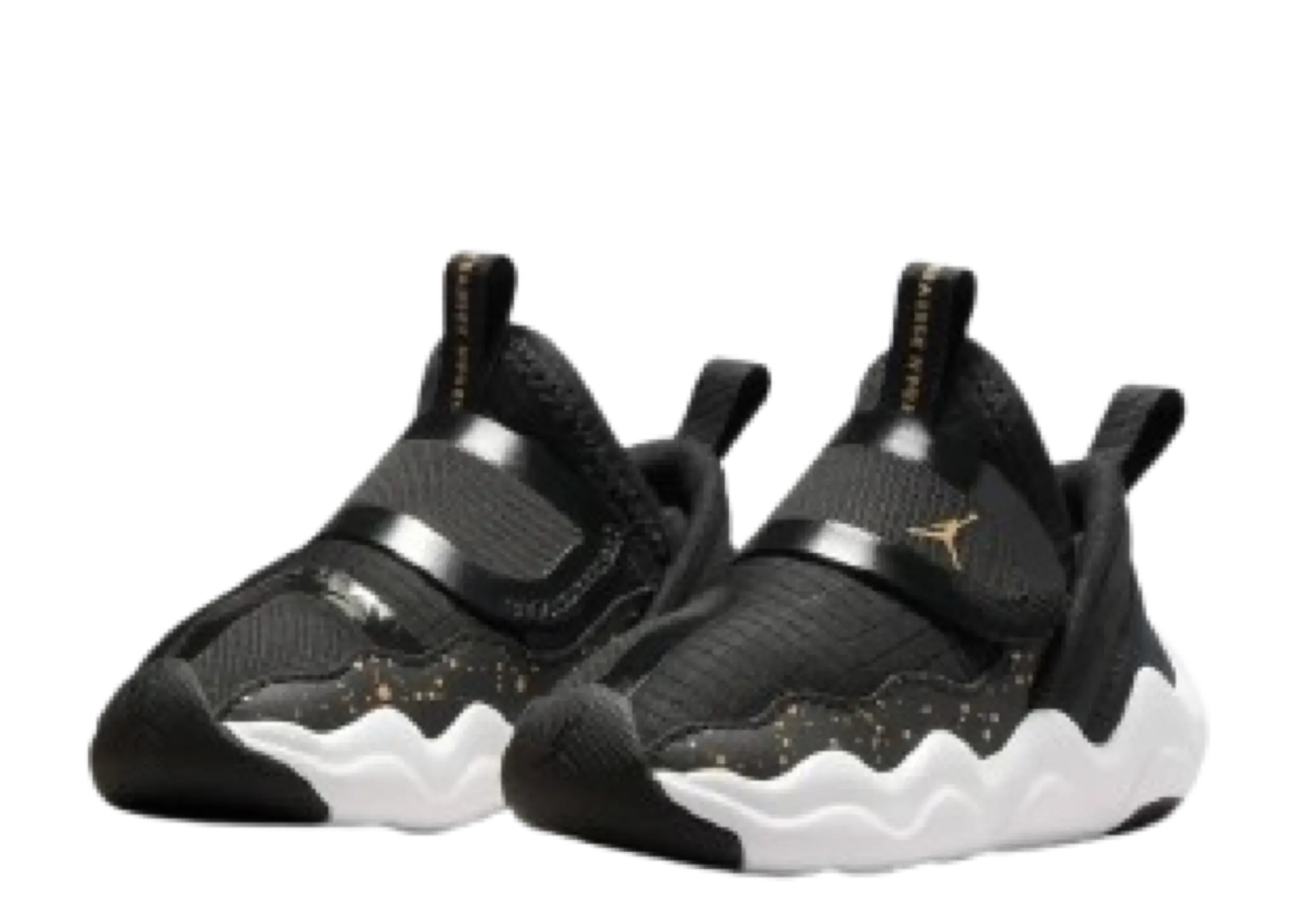 Air Jordan 23/7 Black White Metallic Gold (Toddler) - photo 2