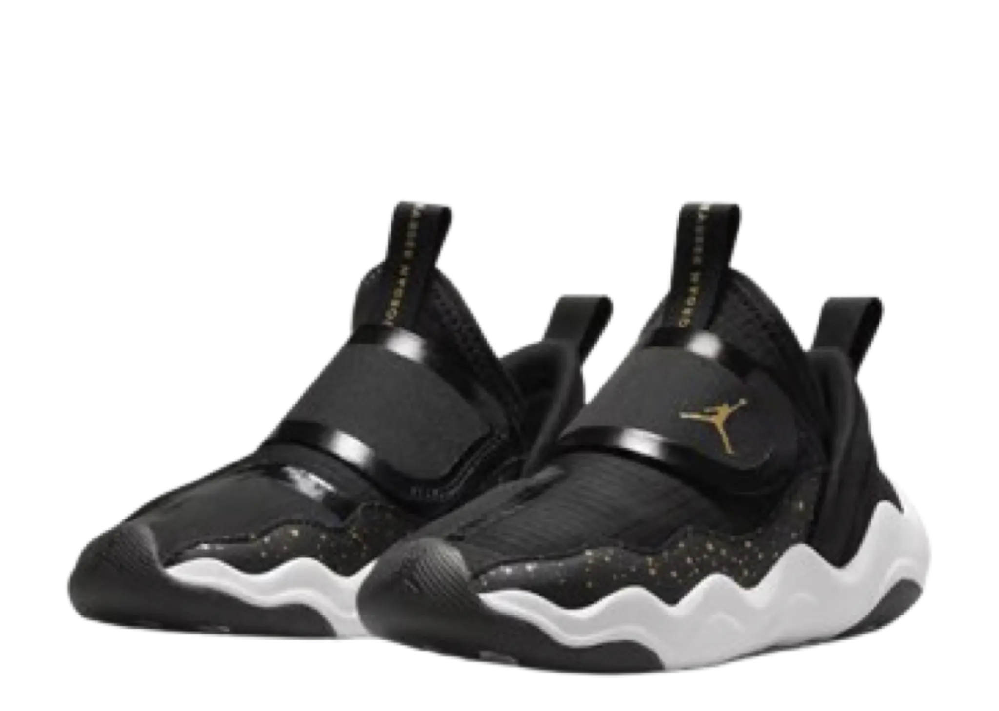 Air Jordan 23/7 Black White Metallic Gold (Pre-School) - photo 2