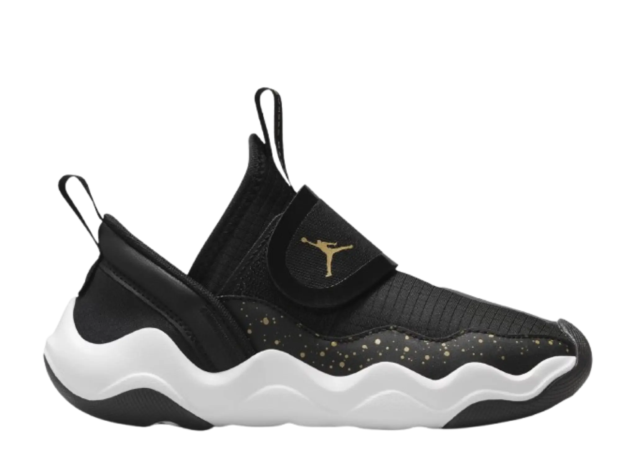 Air Jordan 23/7 Black White Metallic Gold (Pre-School)