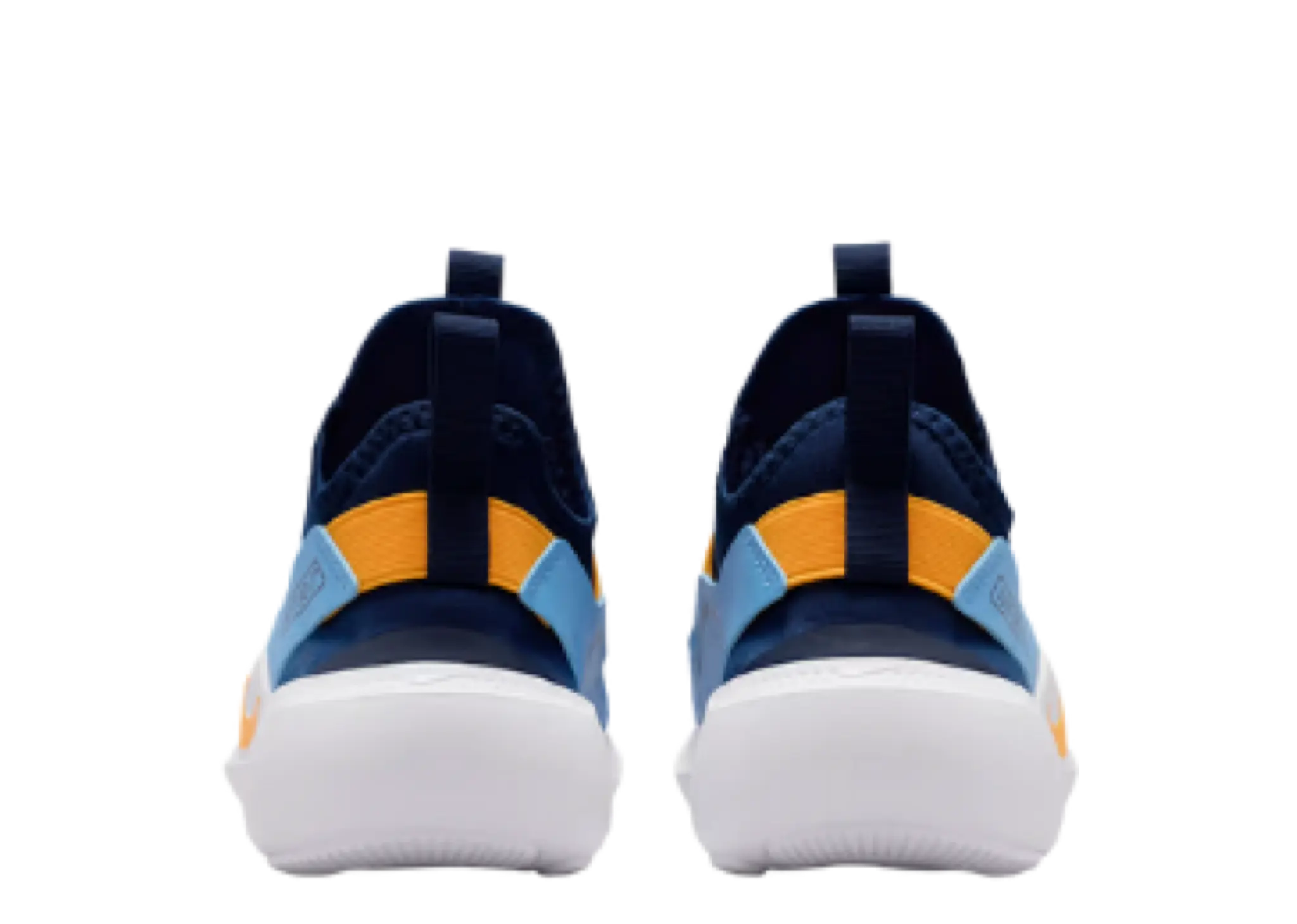 Nike Flex Runner 4 Navy University Blue Laser Orange (Pre-School) - photo 3