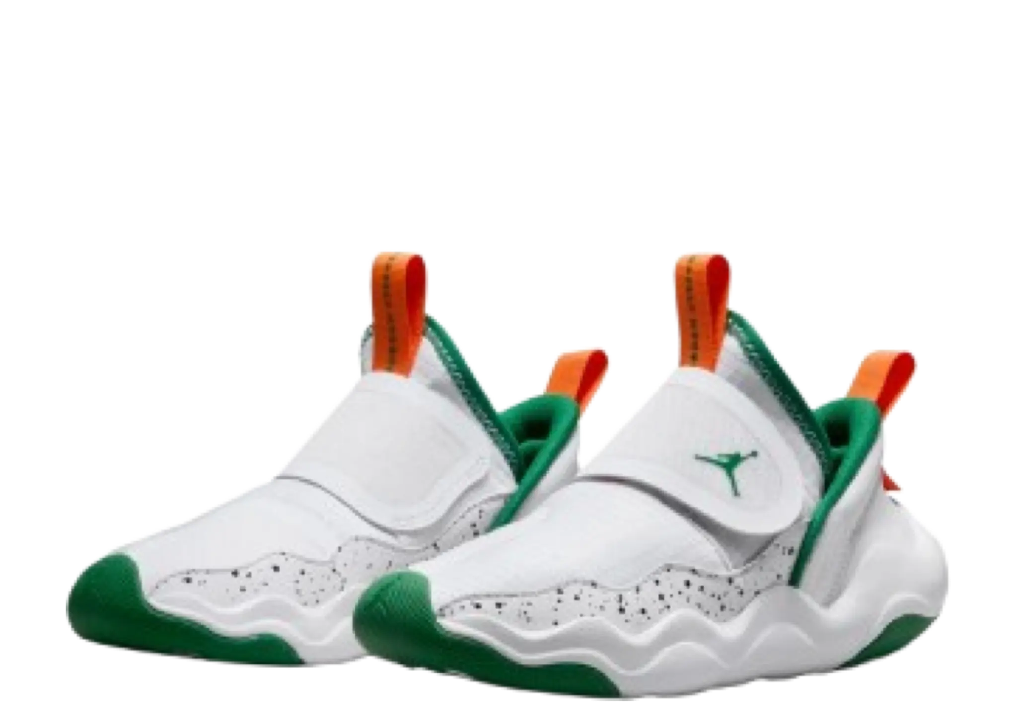 Air Jordan 23/7 Football Grey White Orange Blaze Pine Green (Pre-School) - photo 2