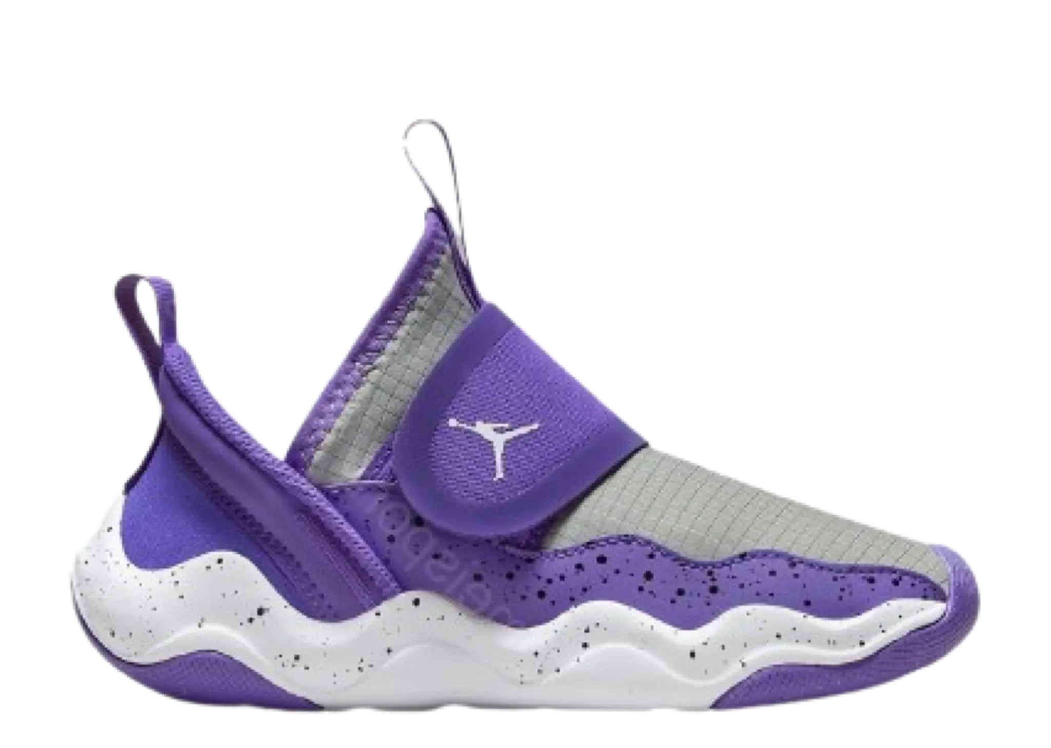 Air Jordan 23/7 Purple Venom Medium Silver White (Pre-School)