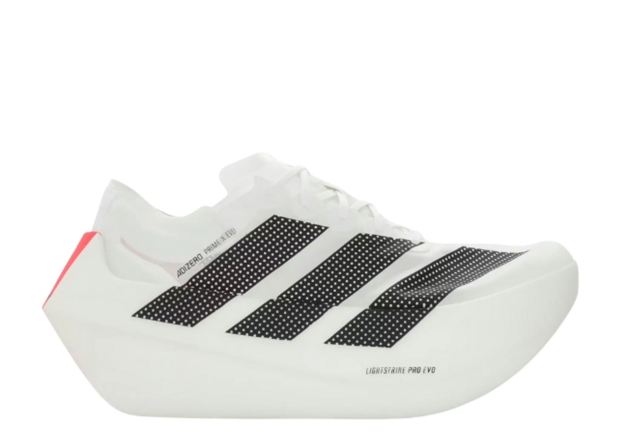 Adidas Adizero Evo X White Black Lucid Red