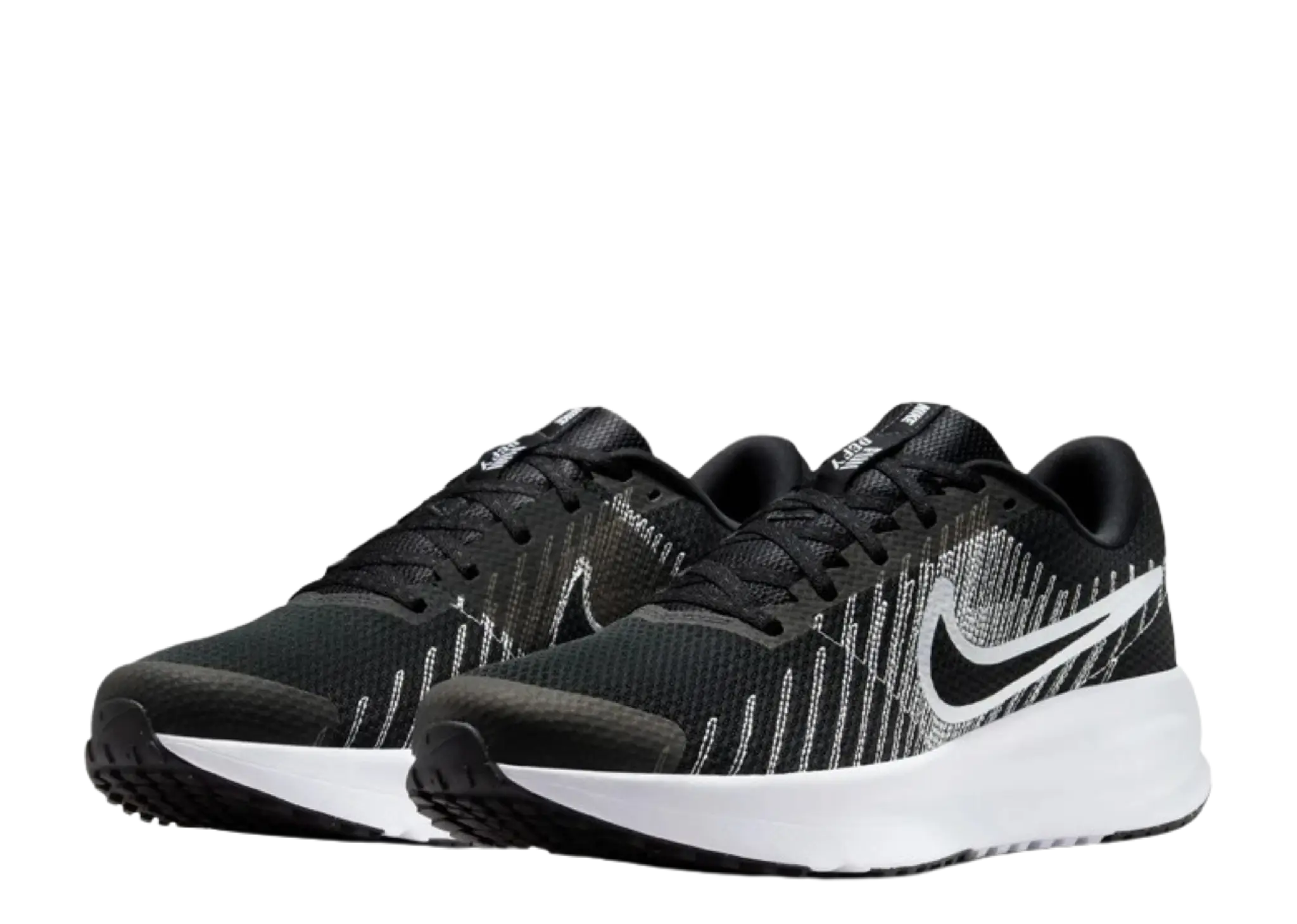 Nike Run Defy Black White - photo 2