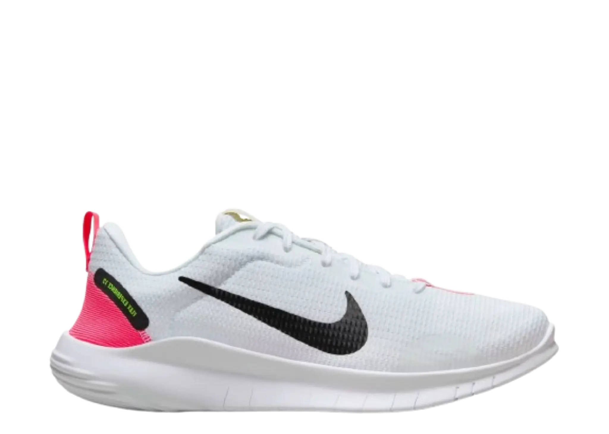 Nike Flex Experience Run 12 White Hot Punch Volt Black (Women's)