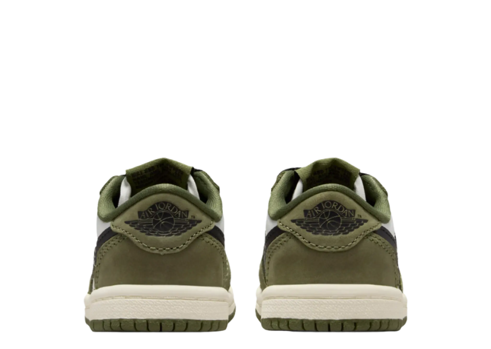 Air Jordan 1 Retro Low OG Medium Olive (Toddler) - photo 3