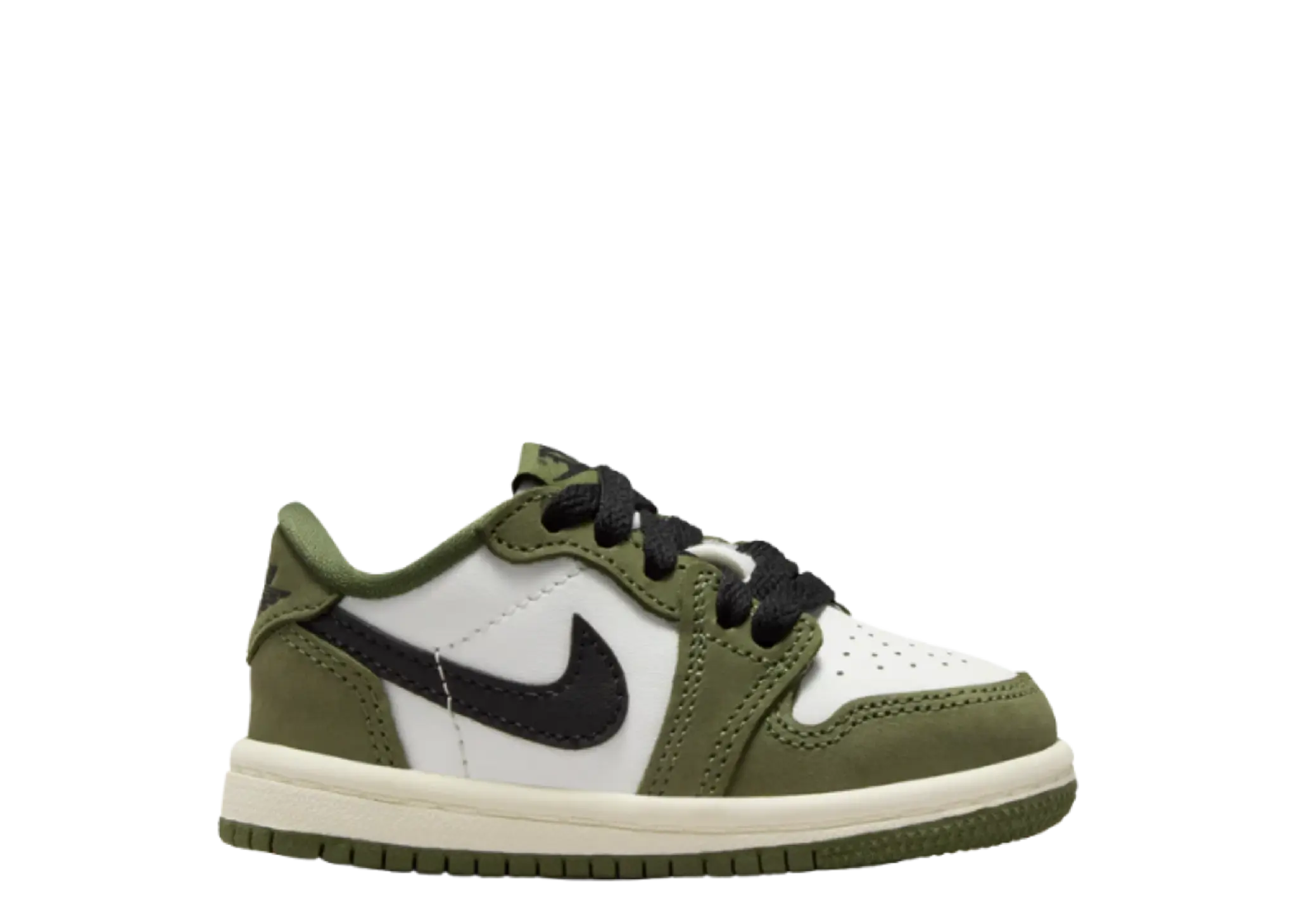 Air Jordan 1 Retro Low OG Medium Olive (Toddler)
