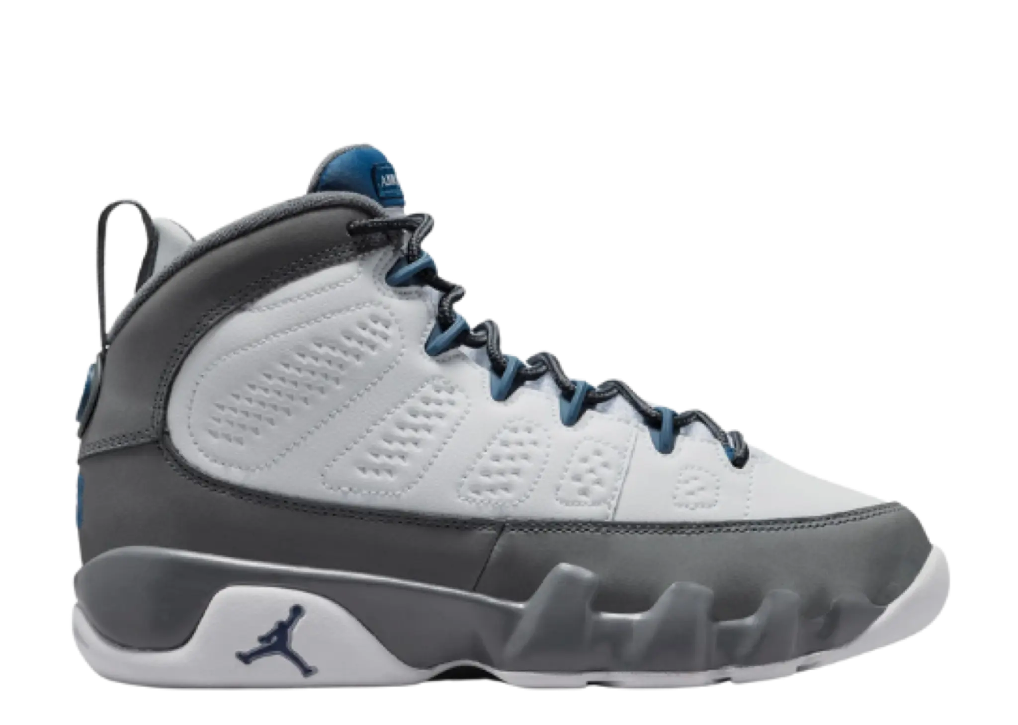 Air Jordan 9 Retro Flint Grey French Blue (2026) (Grade School)