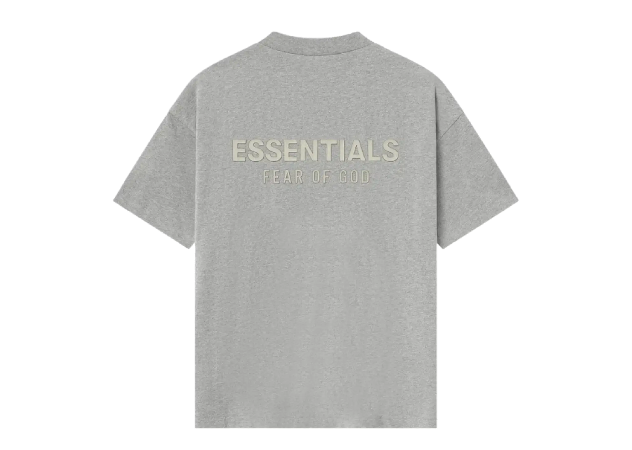 Fear of God Essentials Classic Tee Concrete Heather - photo 2