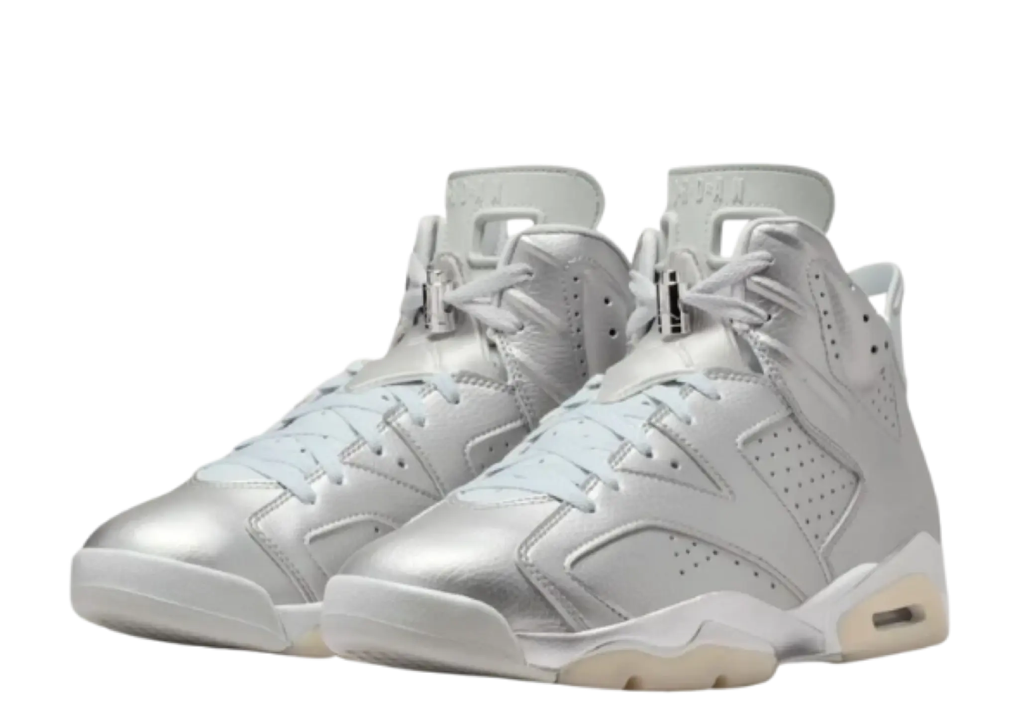 Air Jordan 6 Retro Pre-SchoolG Paris Saint-Germain Silver - photo 2