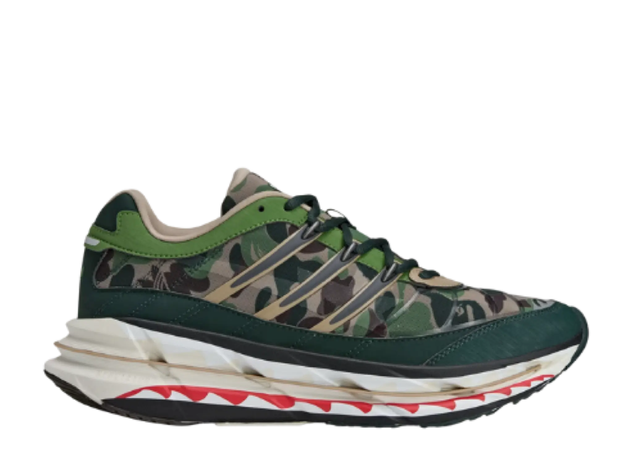 Adidas Adistar HRMY BAPE Green Camo