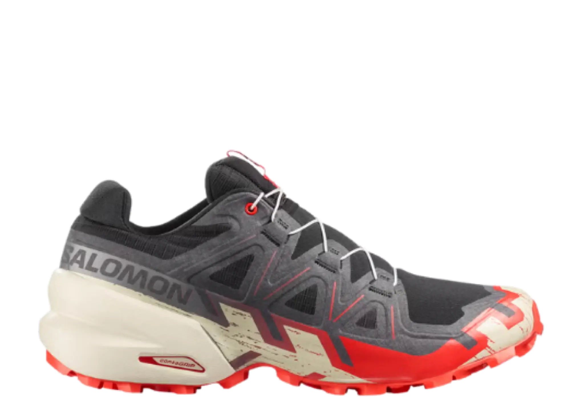 Salomon Speedcross 6 Black Fiery Red