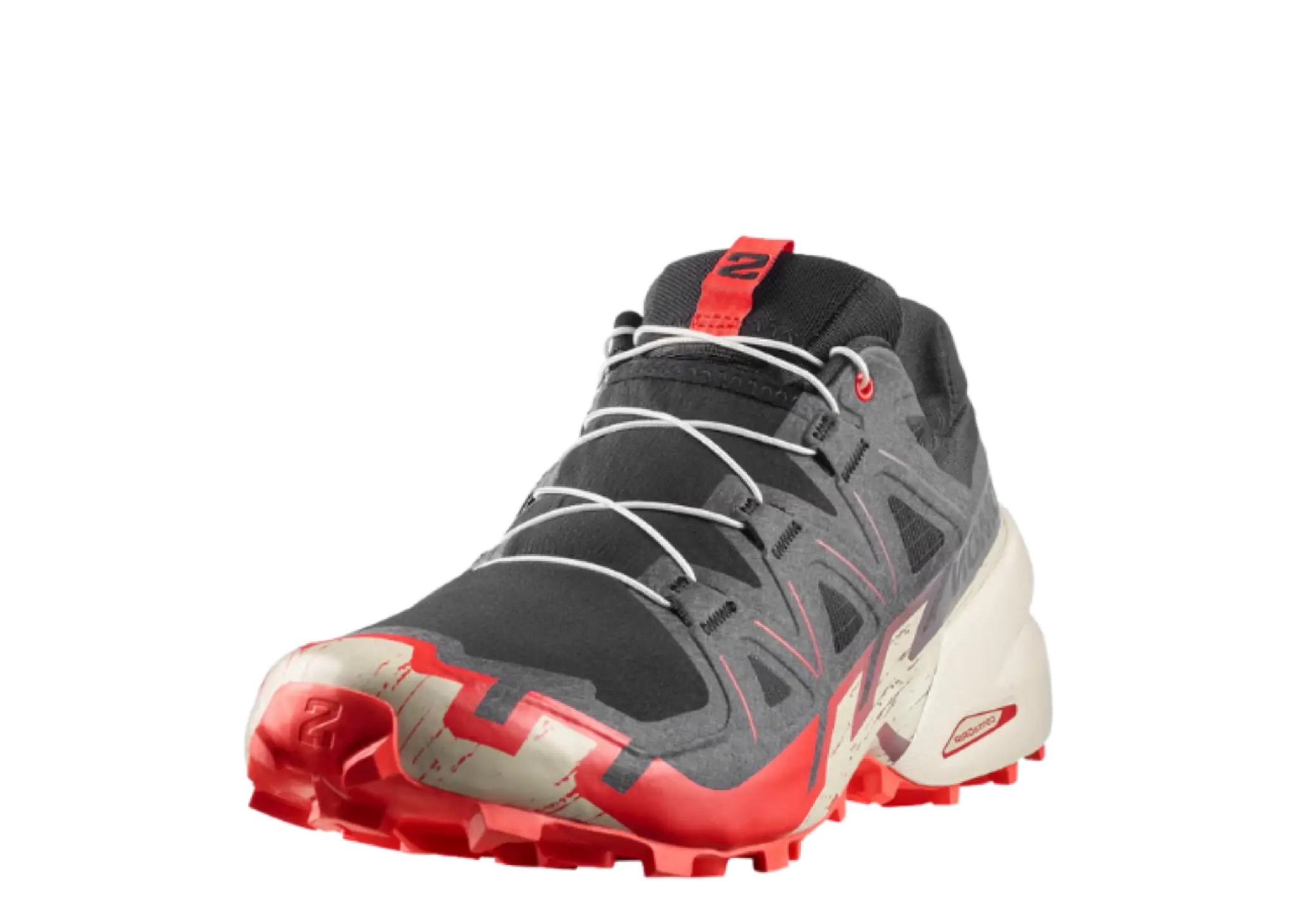 Salomon Speedcross 6 Black Fiery Red - photo 2
