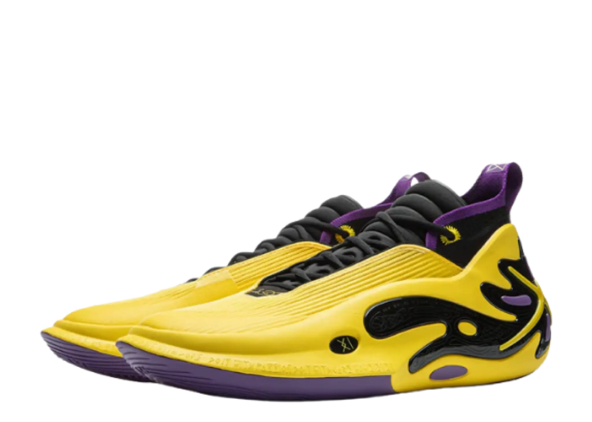 Li-Ning Way of Wade 11 Purple Gold Dynasty - photo 2