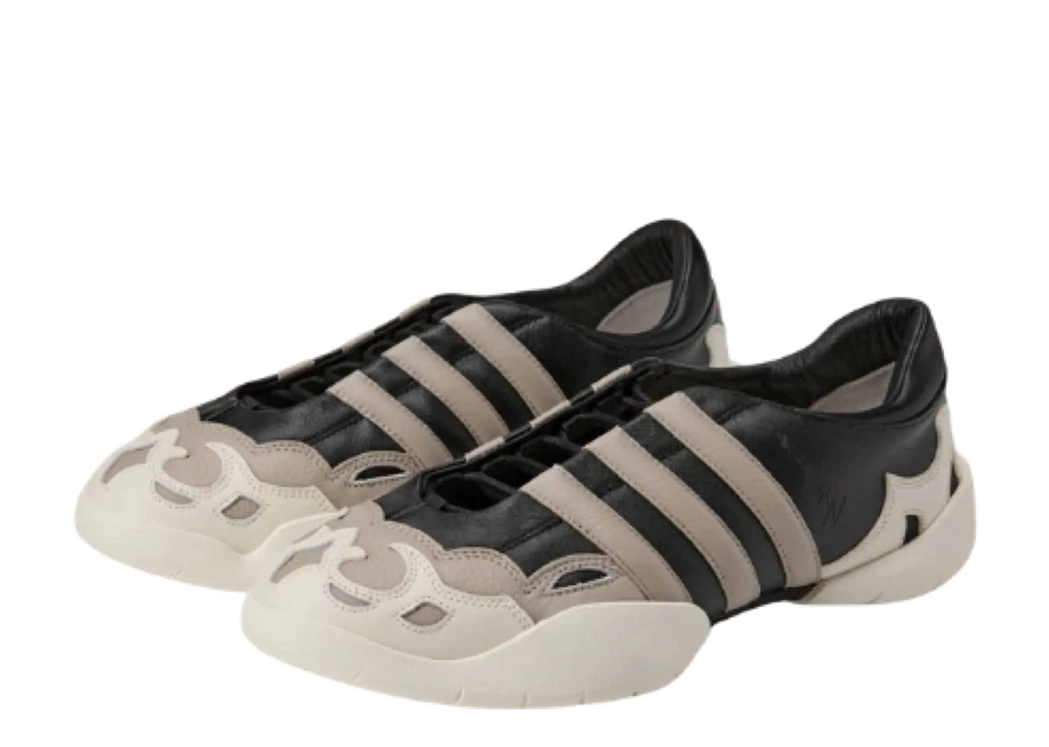 Adidas Y-3 Regu Mary Jane Black Off White Light Brown - photo 2