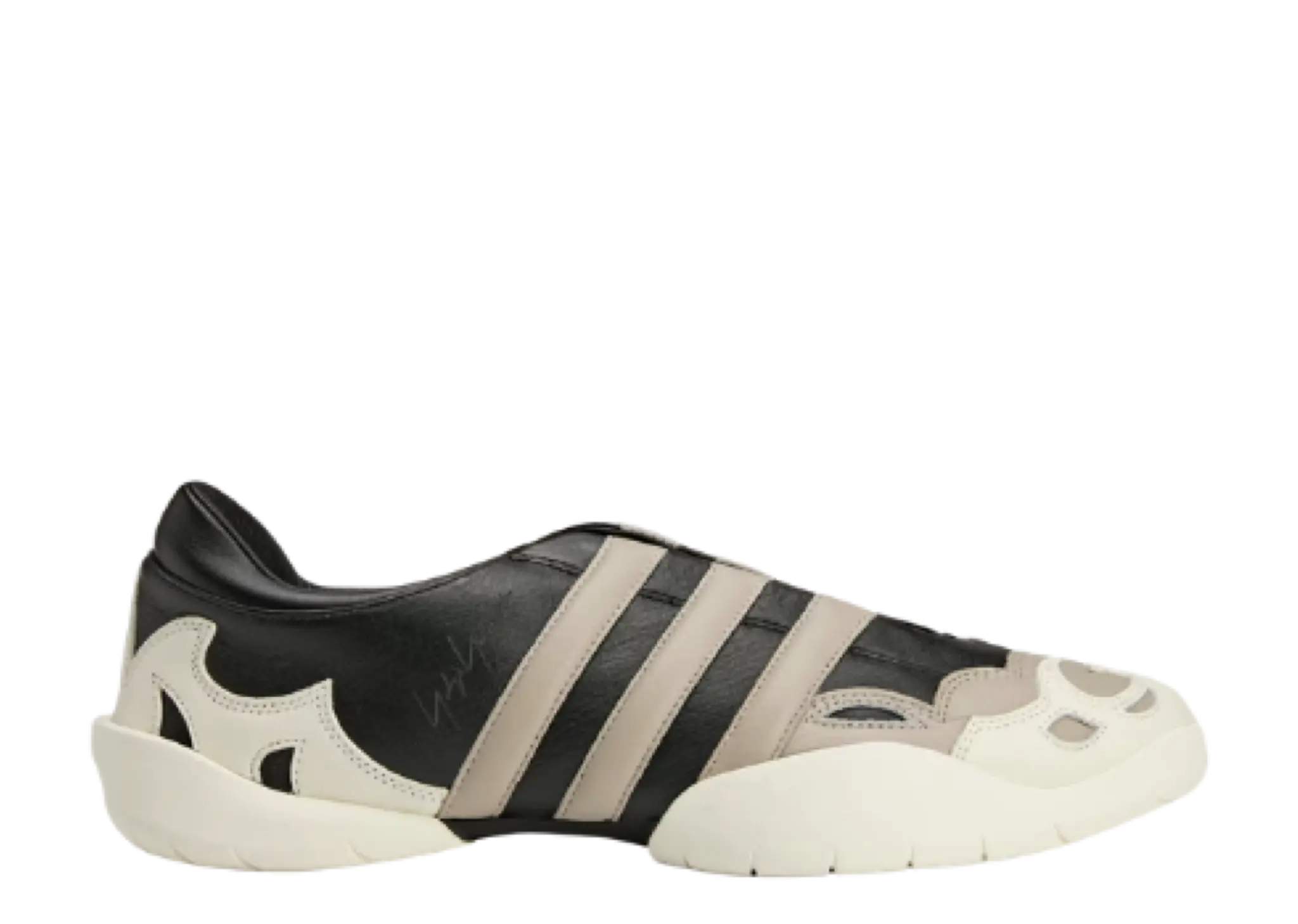 Adidas Y-3 Regu Mary Jane Black Off White Light Brown