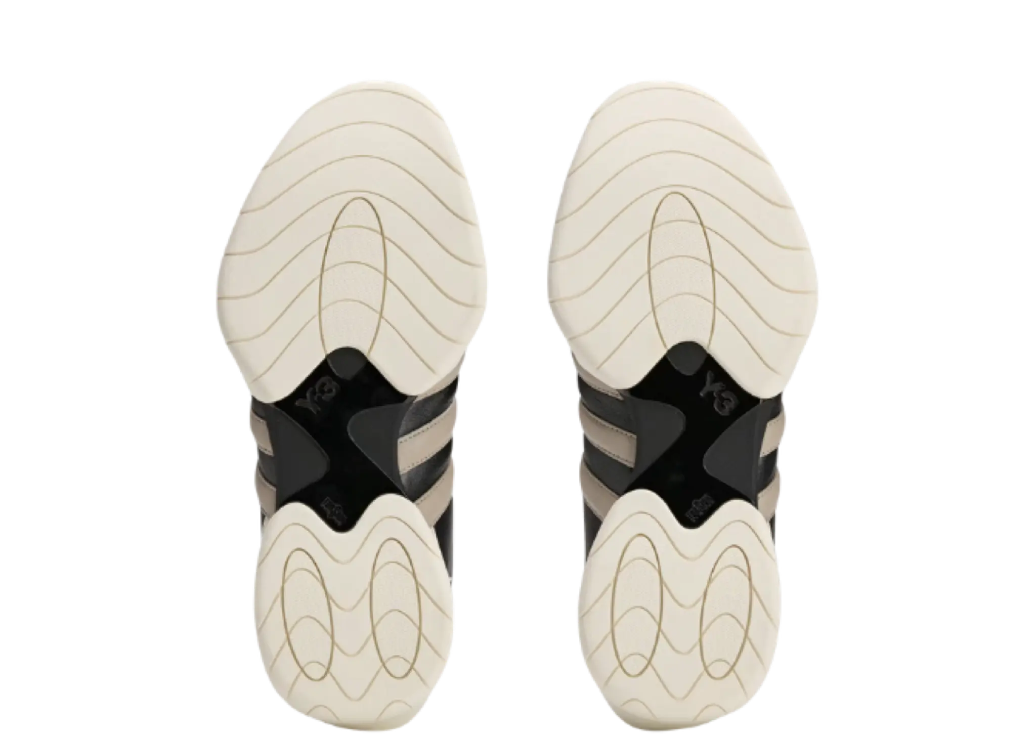 Adidas Y-3 Regu Mary Jane Black Off White Light Brown - photo 4