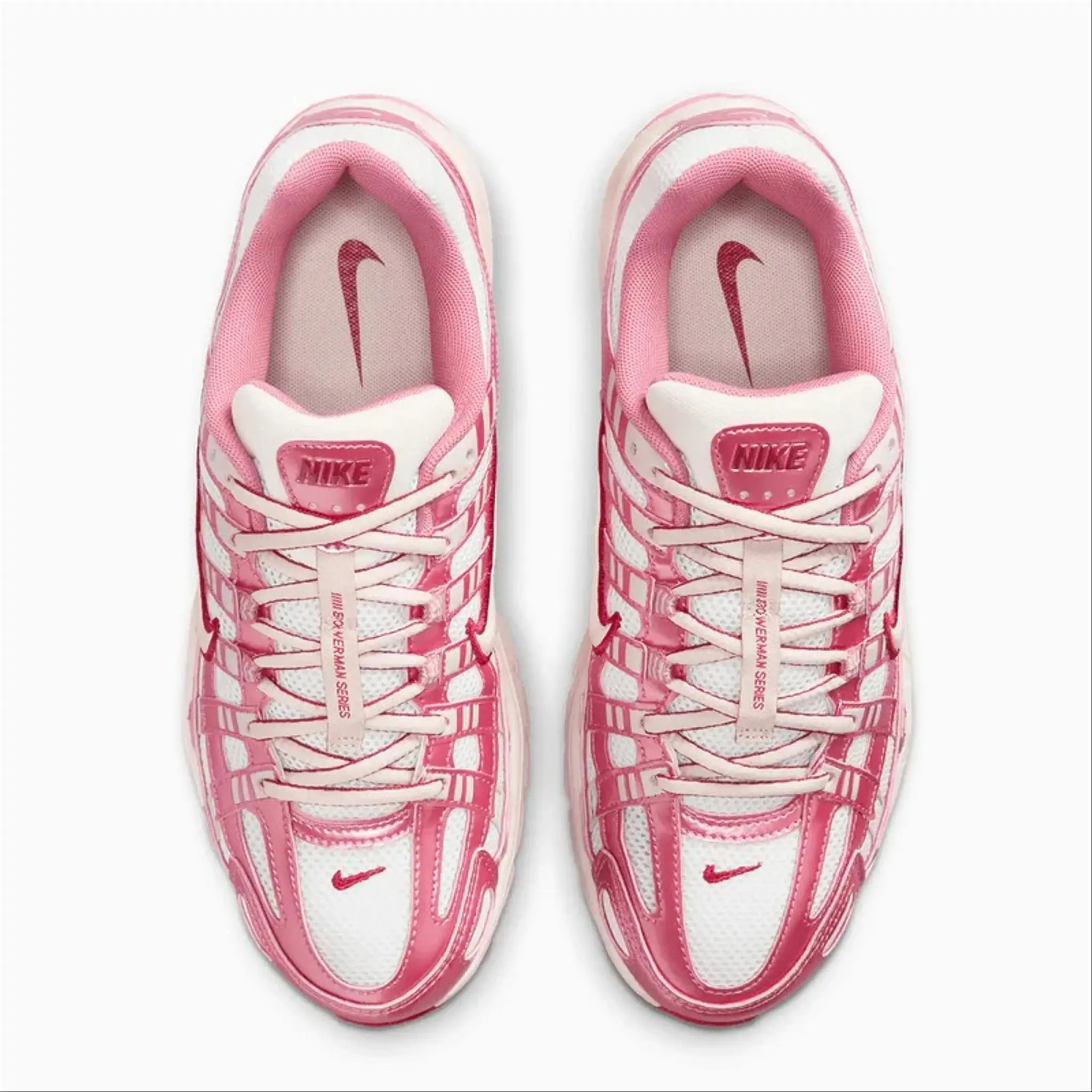 Nike P-6000 White Silt Red Peony (Women's) - photo 2