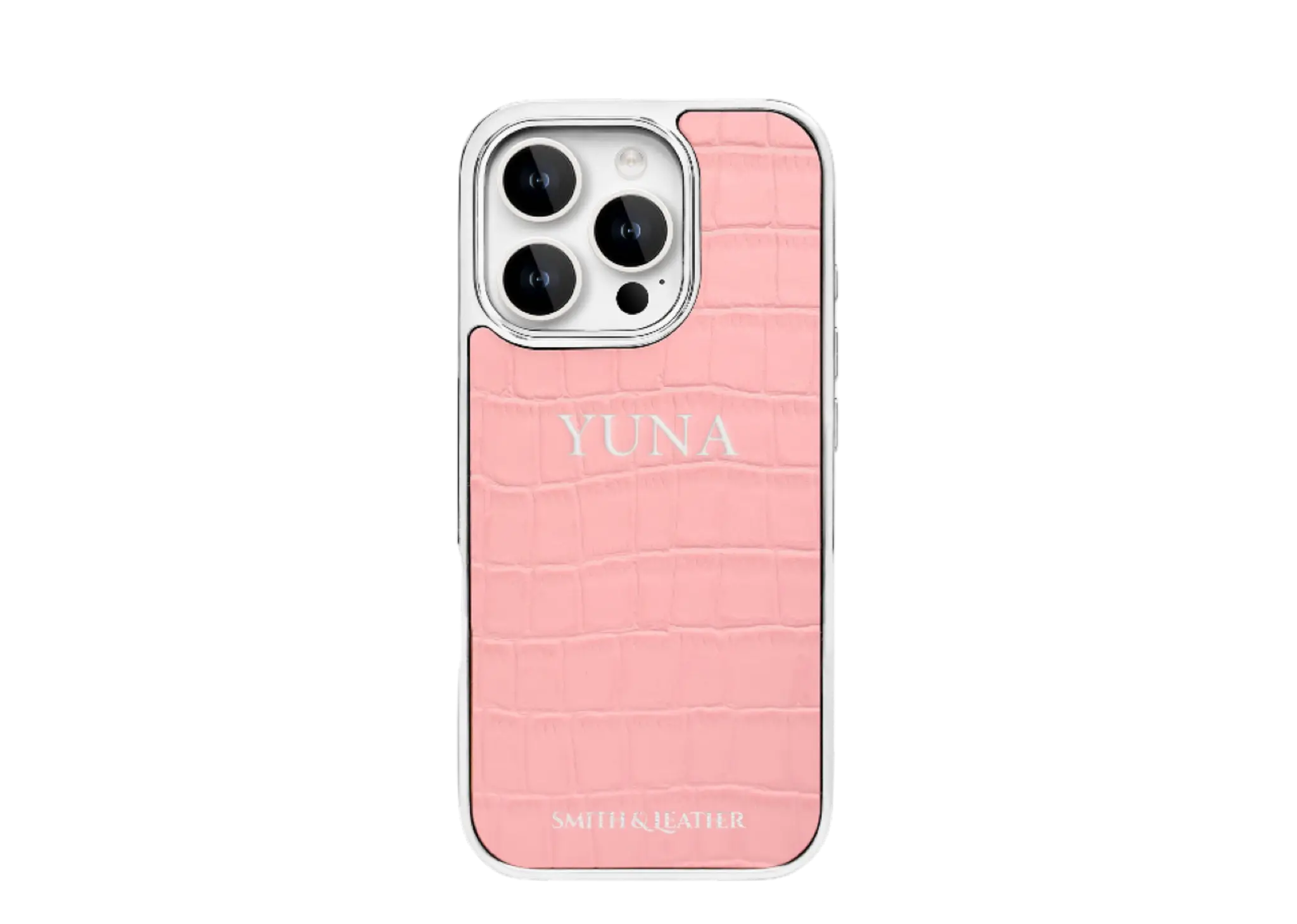 Smith&Leather iPhone 16 Pro MagSafe Frame Case Pink - photo 2