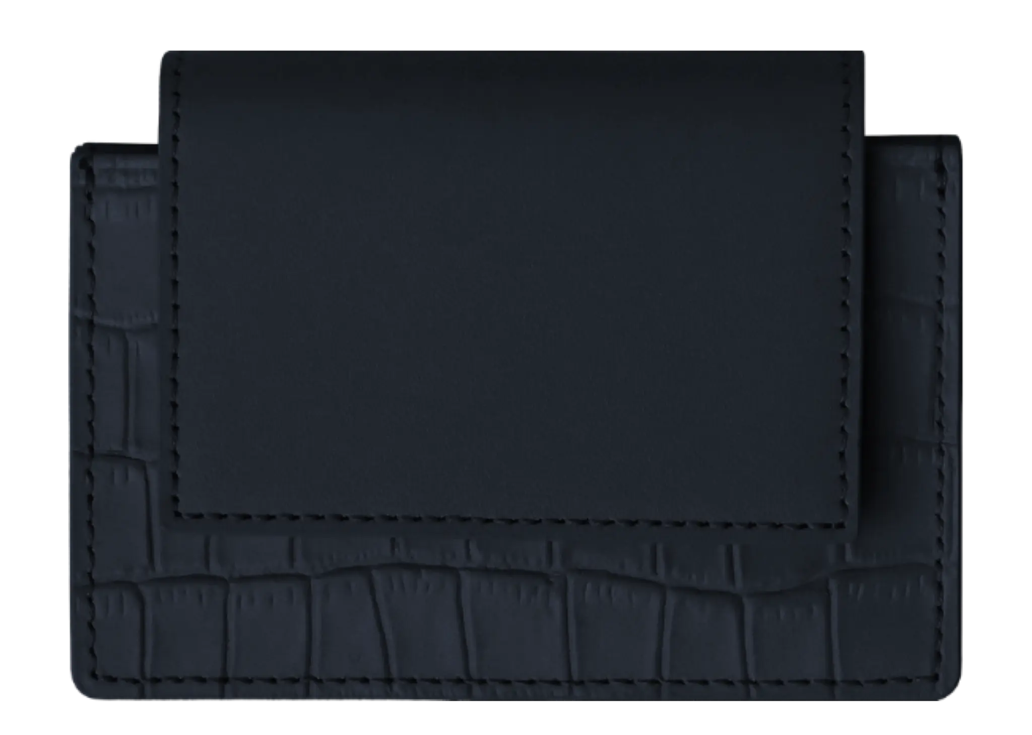 Smith&Leather Accordion Wallet Navy