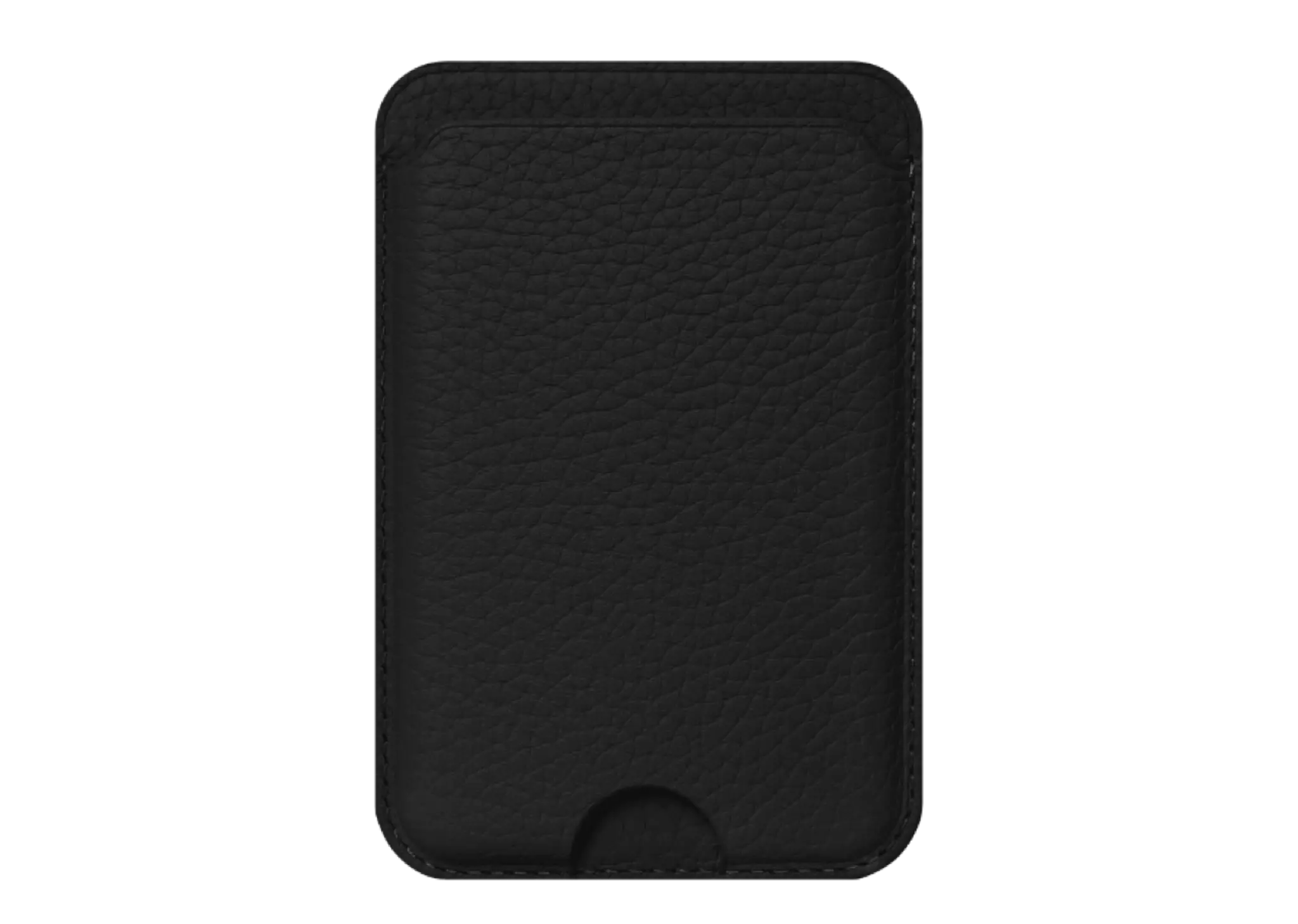 Smith&Leather MagSafe Card Holder Black