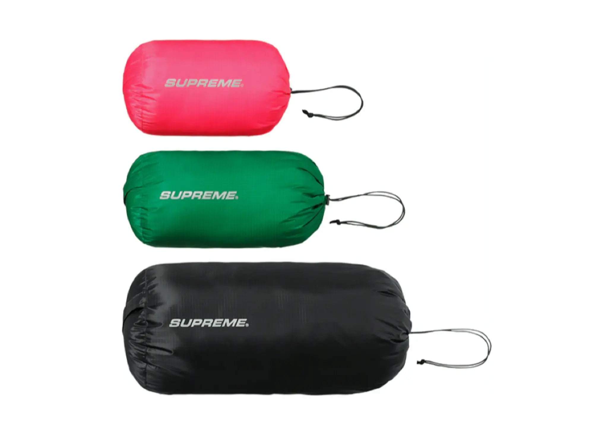 Supreme Nylon Ditty Bags (Set of 3) Multicolor