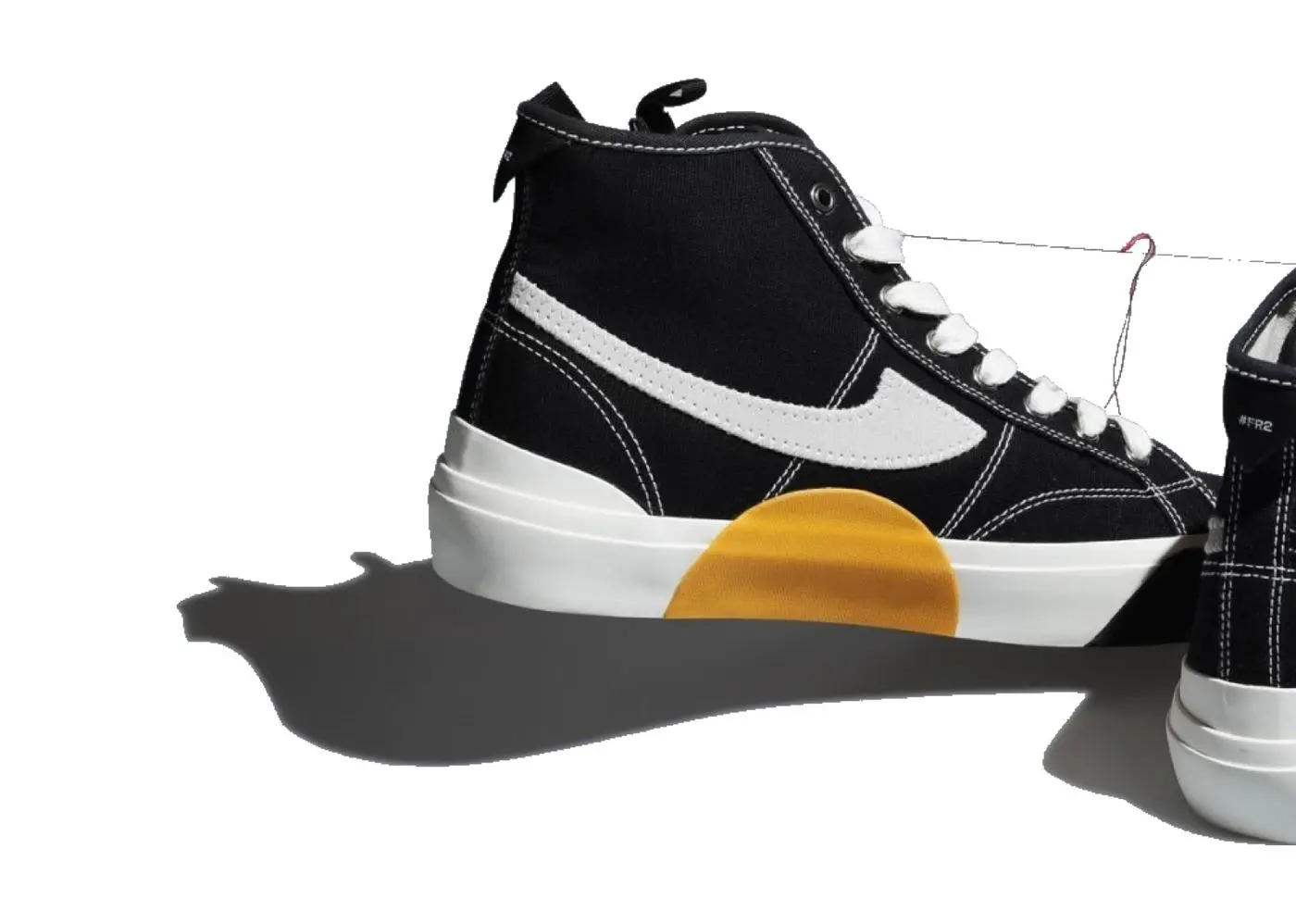 Serfadu Sepatu Compass Gazelle Hi Black White Beli Sepatu Compass