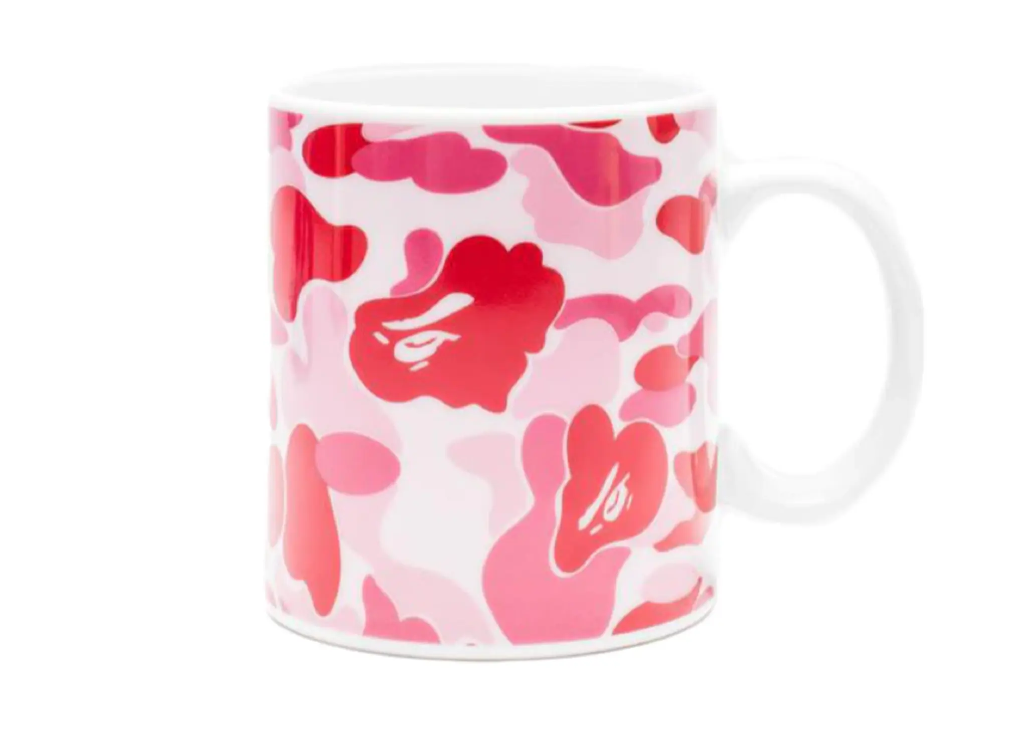 BAPE A Bathing Ape ABC Camo Mug Pink