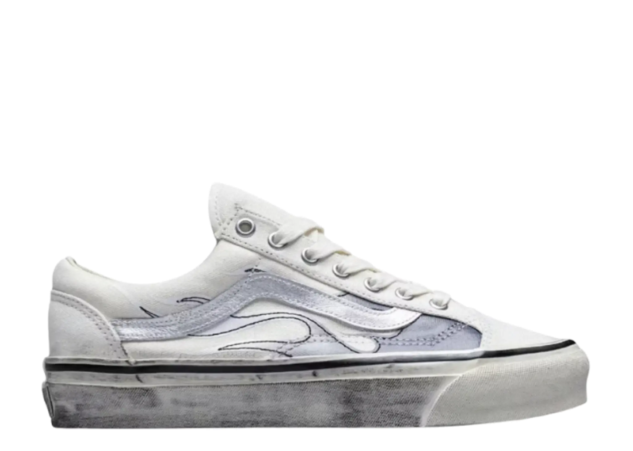 Vans LX Old Skool Archive Flame White