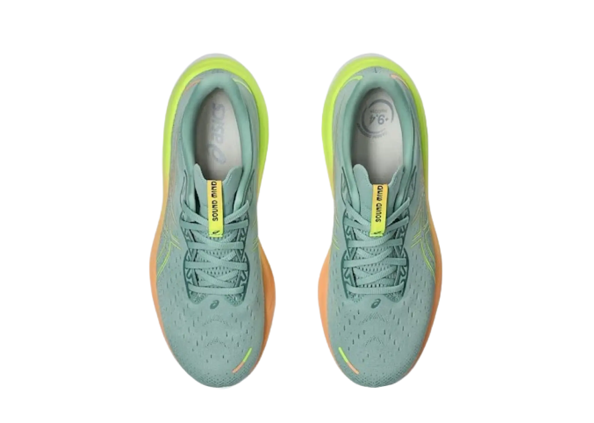 ASICS Gel-Cumulus 26 Paris Light Celadon Safety Yellow - photo 2