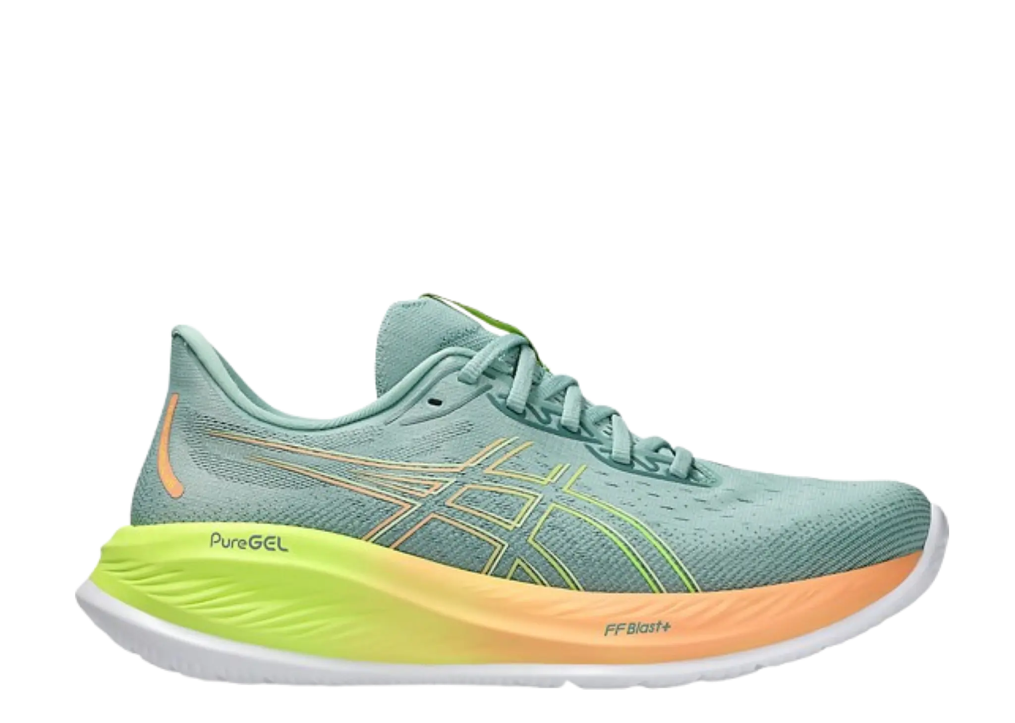 ASICS Gel-Cumulus 26 Paris Light Celadon Safety Yellow
