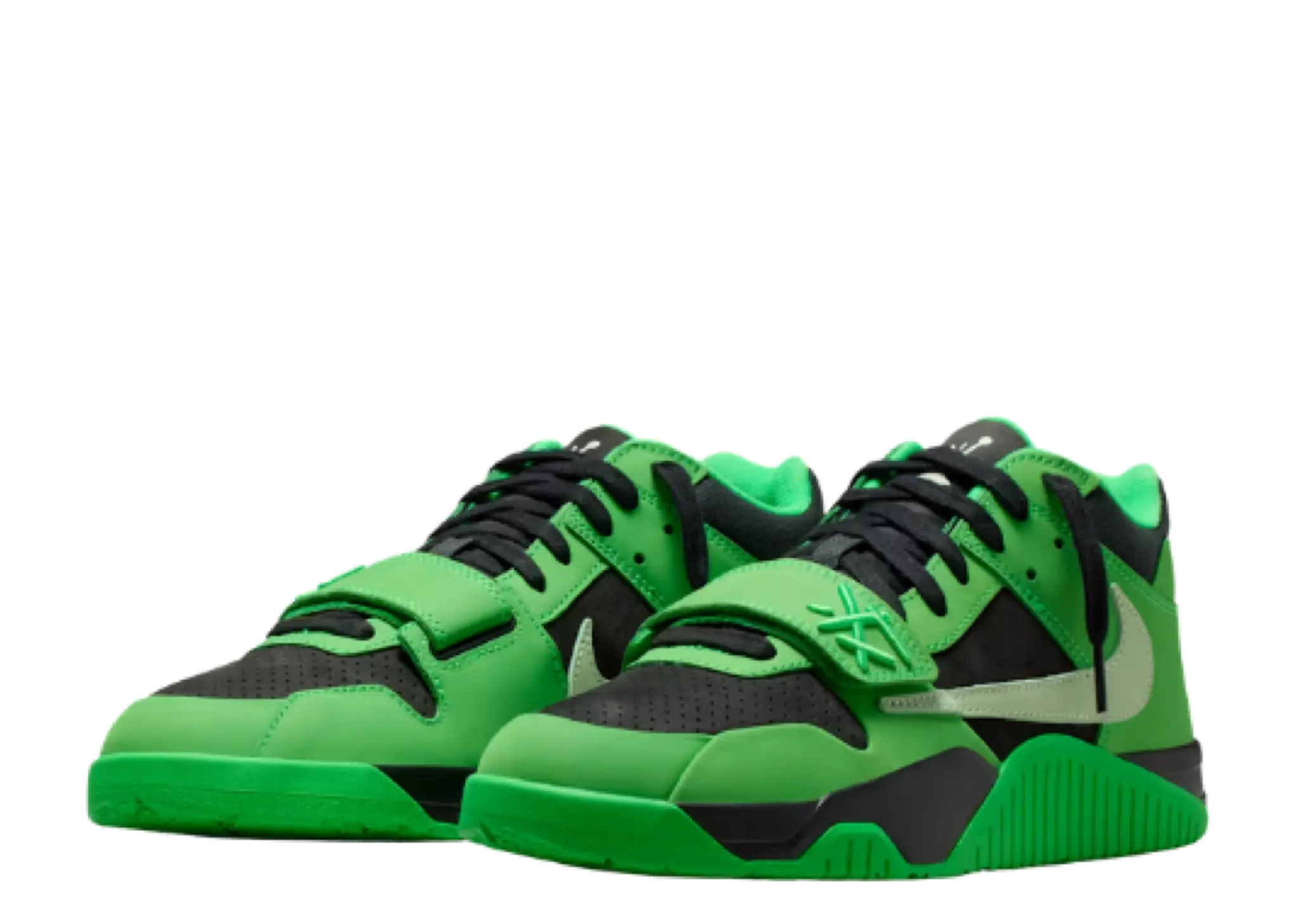 Air Jordan CJ1 T-Rexx Travis Scott Green Spark - photo 2