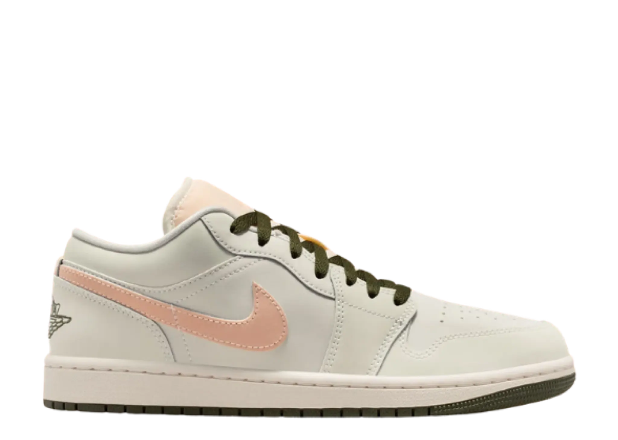 Air Jordan 1 Low Sail Crimson Tint Khaki (Women's)