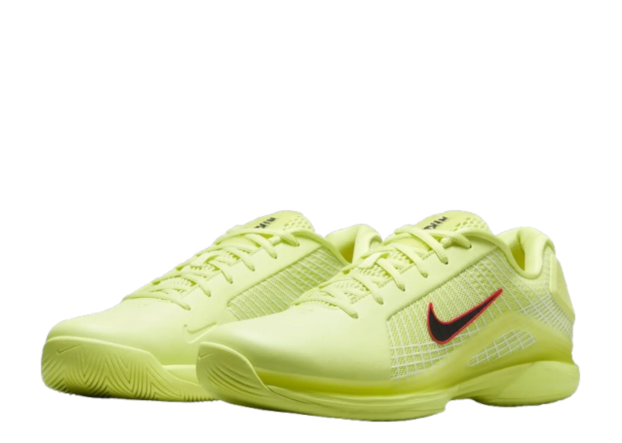 Nike Court Air Zoom Vapor 12 Hypersmash HC Light Lemon Twist Light Crimson White - photo 2