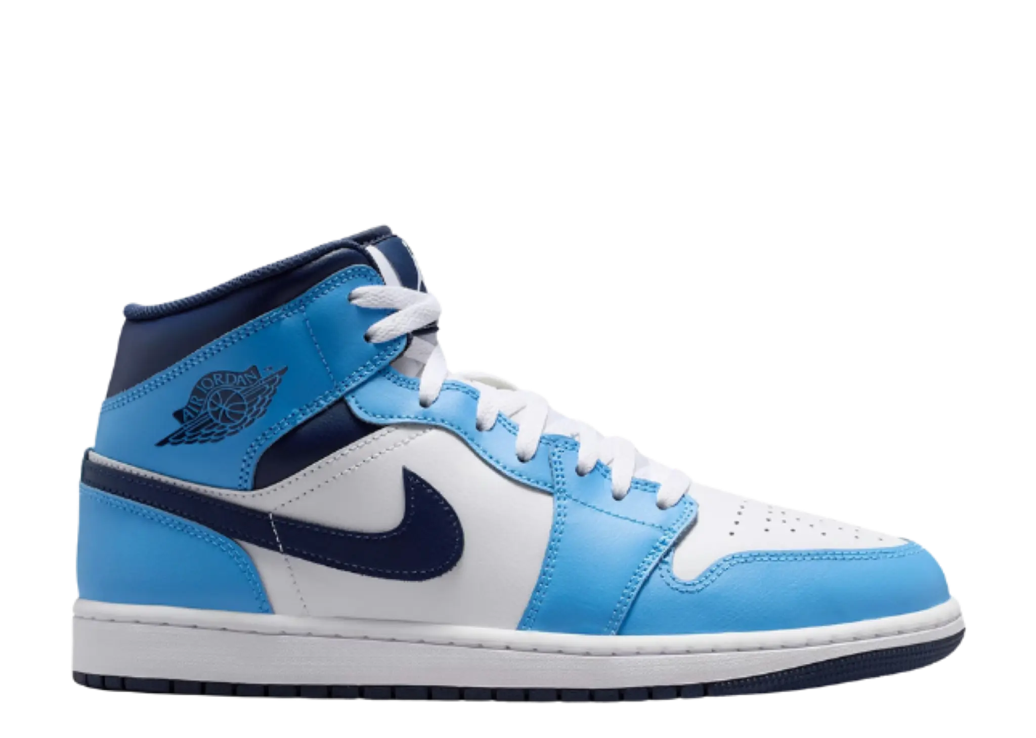 Air Jordan 1 Mid University Blue Midnight Navy